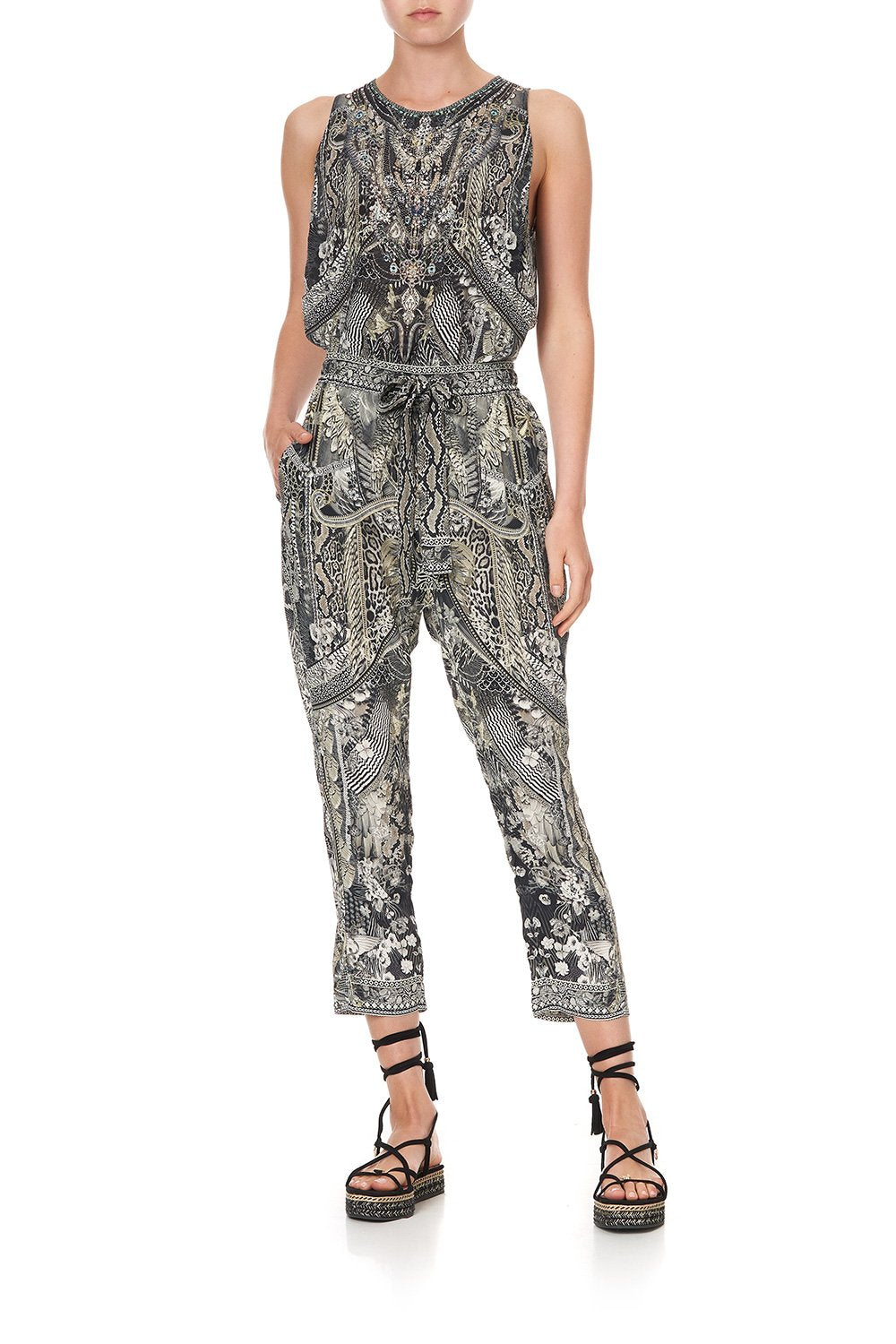 DROP CROTCH SLIM LEG PANT ONE TRIBE