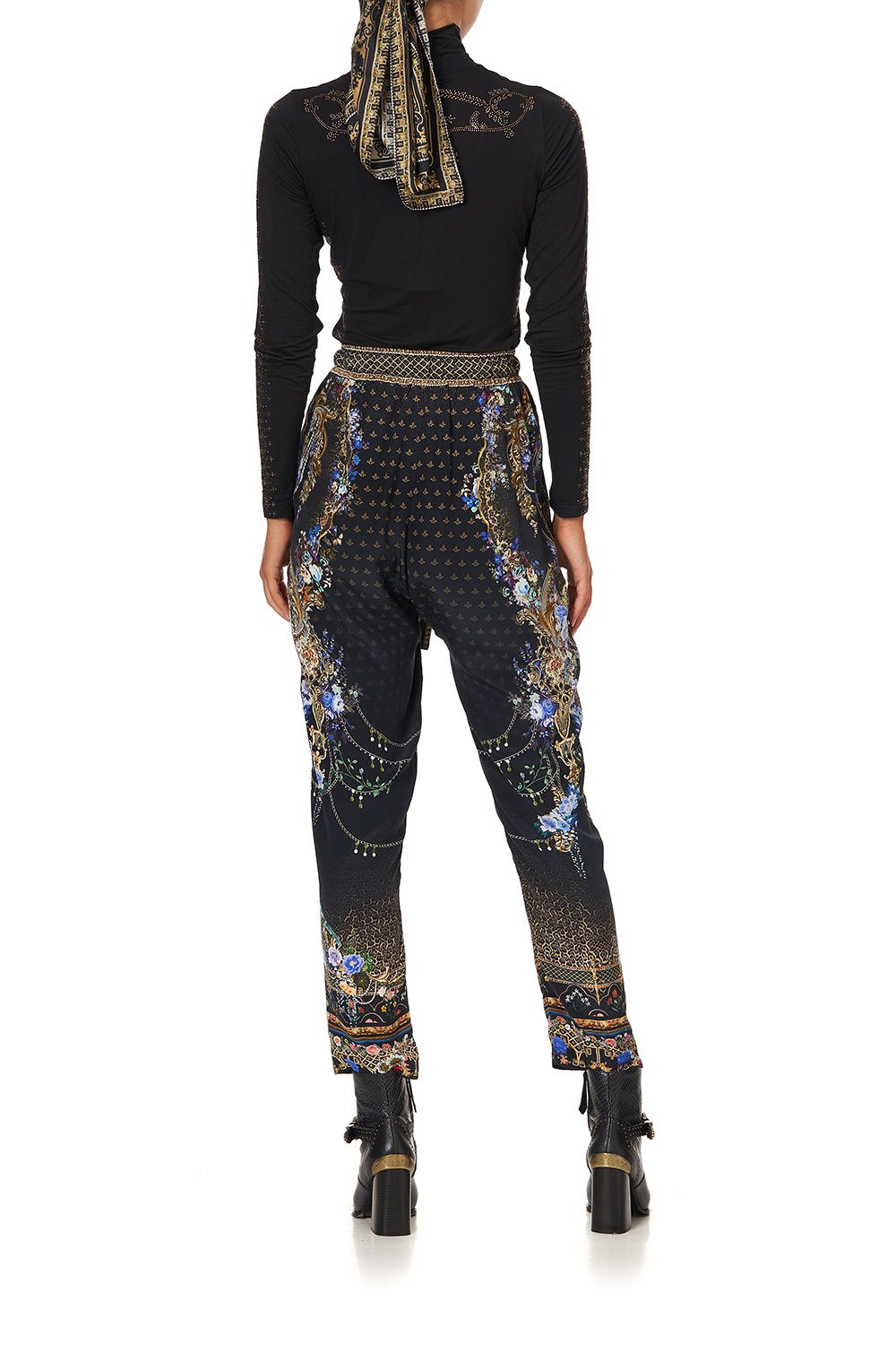 DROP CROTCH SLIM LEG PANT PALACE PLAYHOUSE