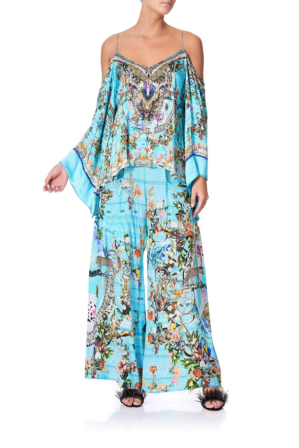 FLARE SLEEVE TOP GIRL FROM ST TROPEZ