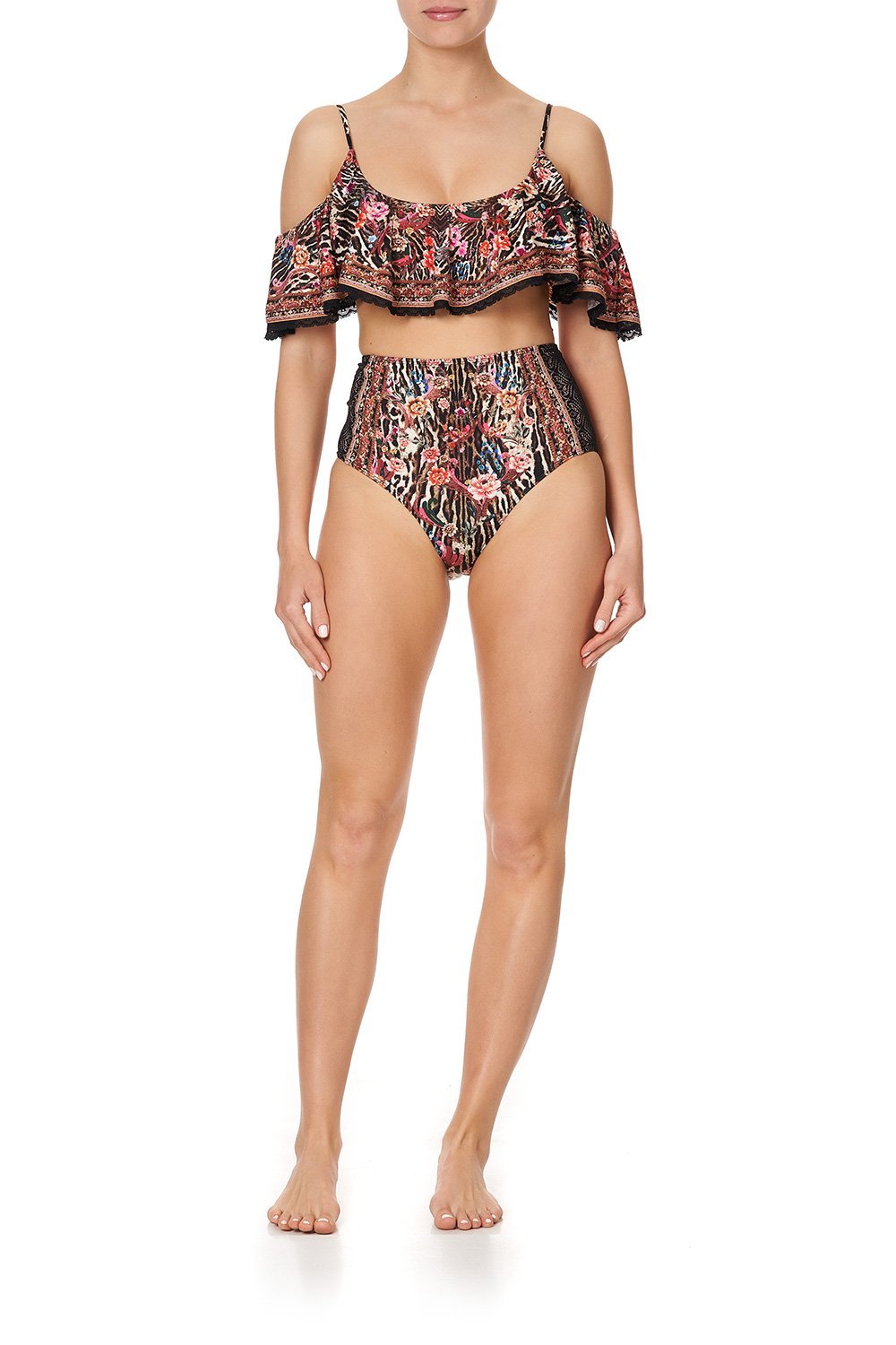 FRILL CROP TOP LIV A LITTLE