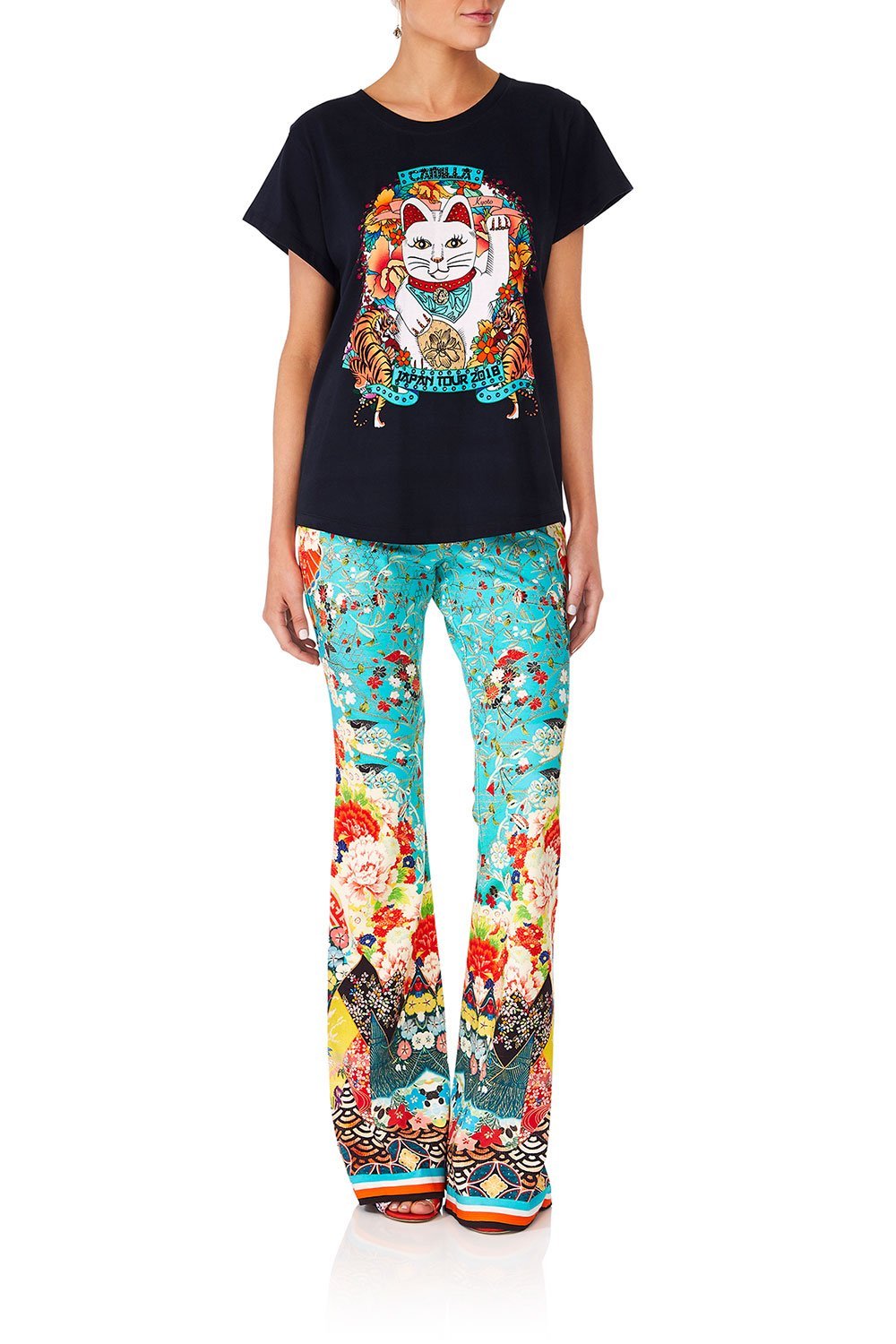 CAMILLA GALAXY GIRL BOYFREIND TEE