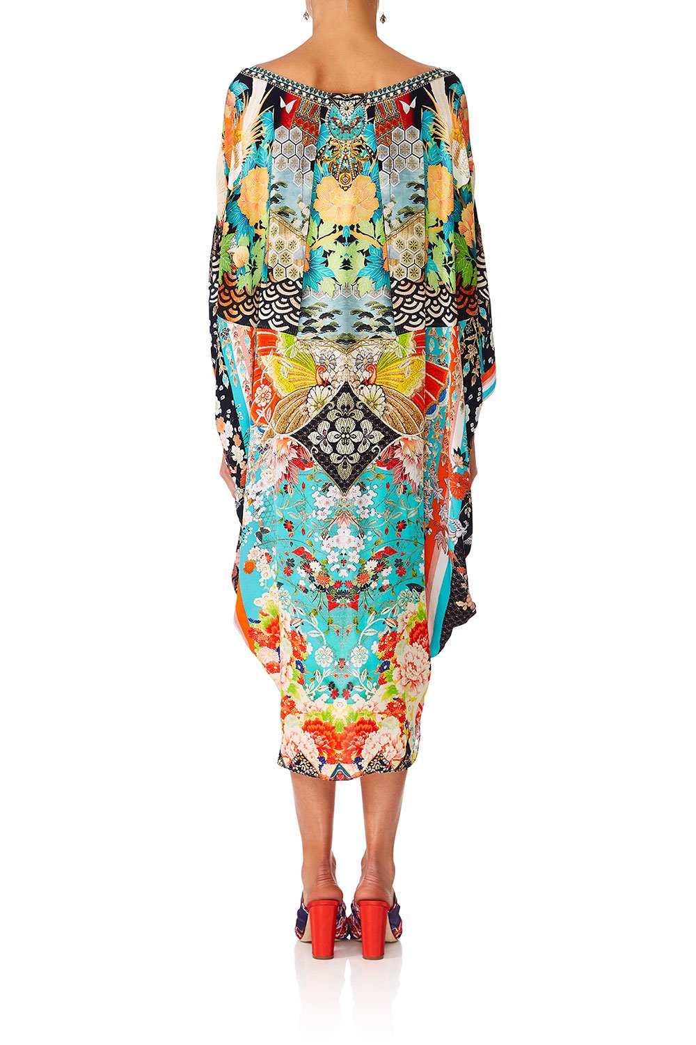 CAMILLA GALAXY GIRL SCOOP BACK HEM DRESS