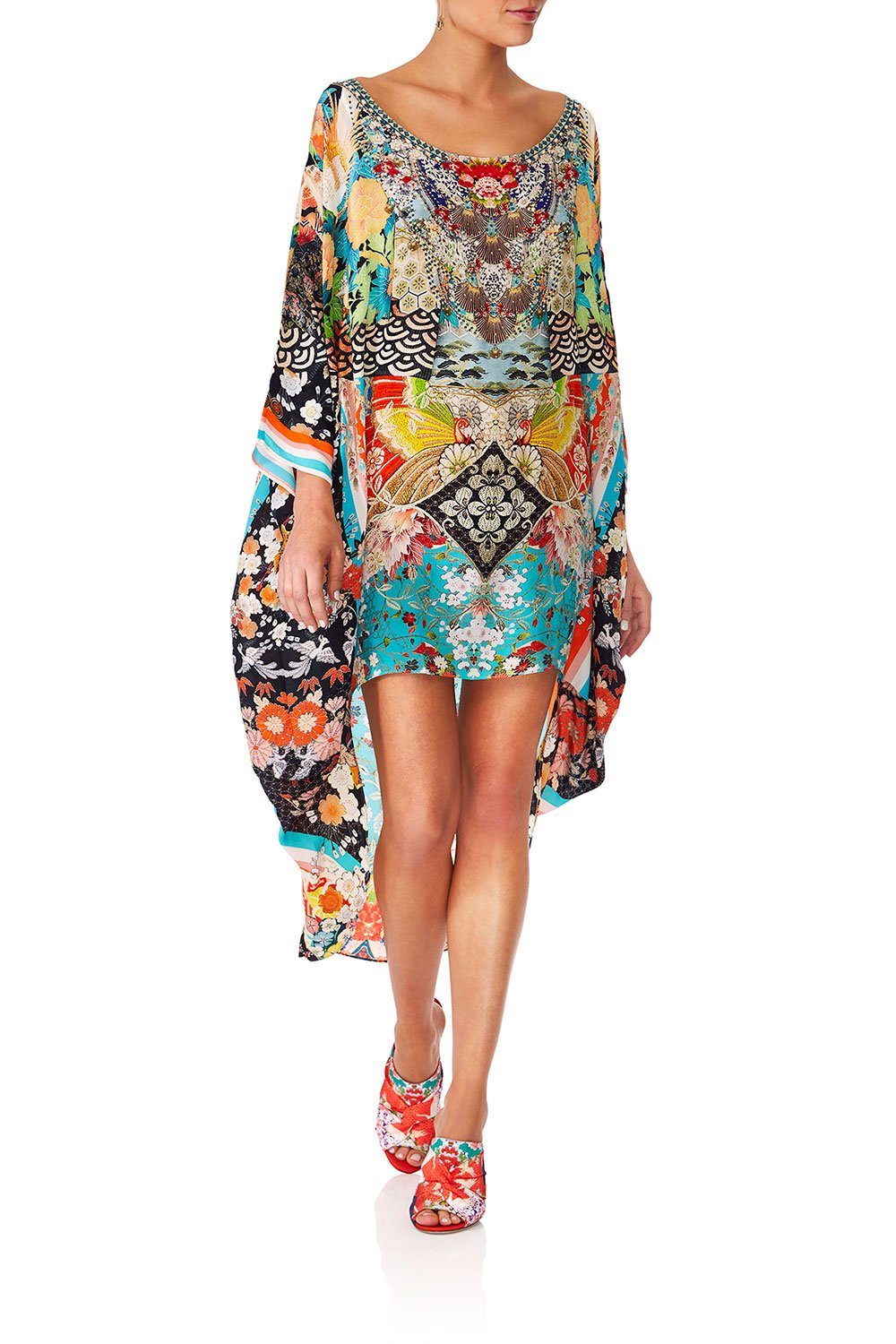 CAMILLA GALAXY GIRL SCOOP BACK HEM DRESS