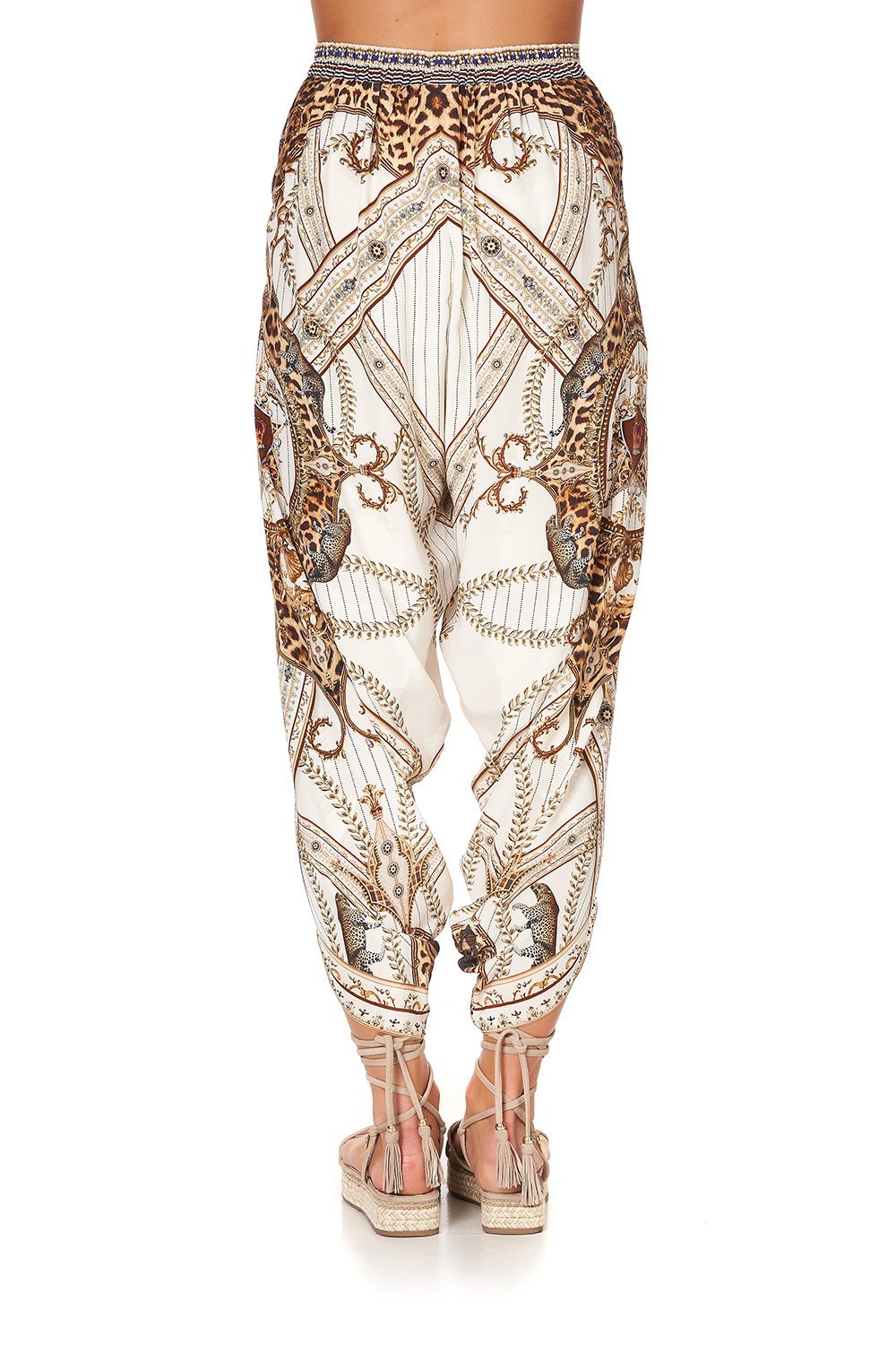 GATHERED WRAP FRONT TROUSER MIND YOUR MANOR