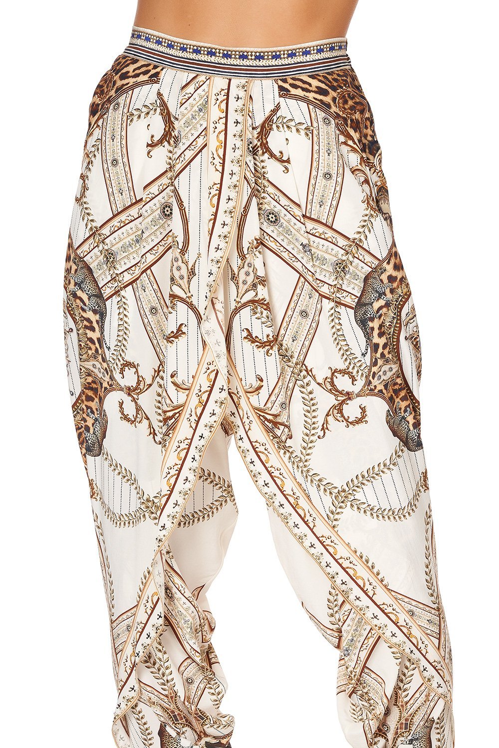 GATHERED WRAP FRONT TROUSER MIND YOUR MANOR