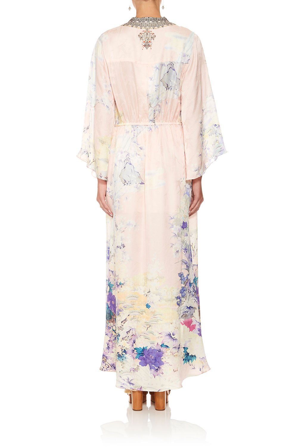 CAMILLA HARAJUKU HEIRESS DRAWSTRING BUTTON UP DRESS