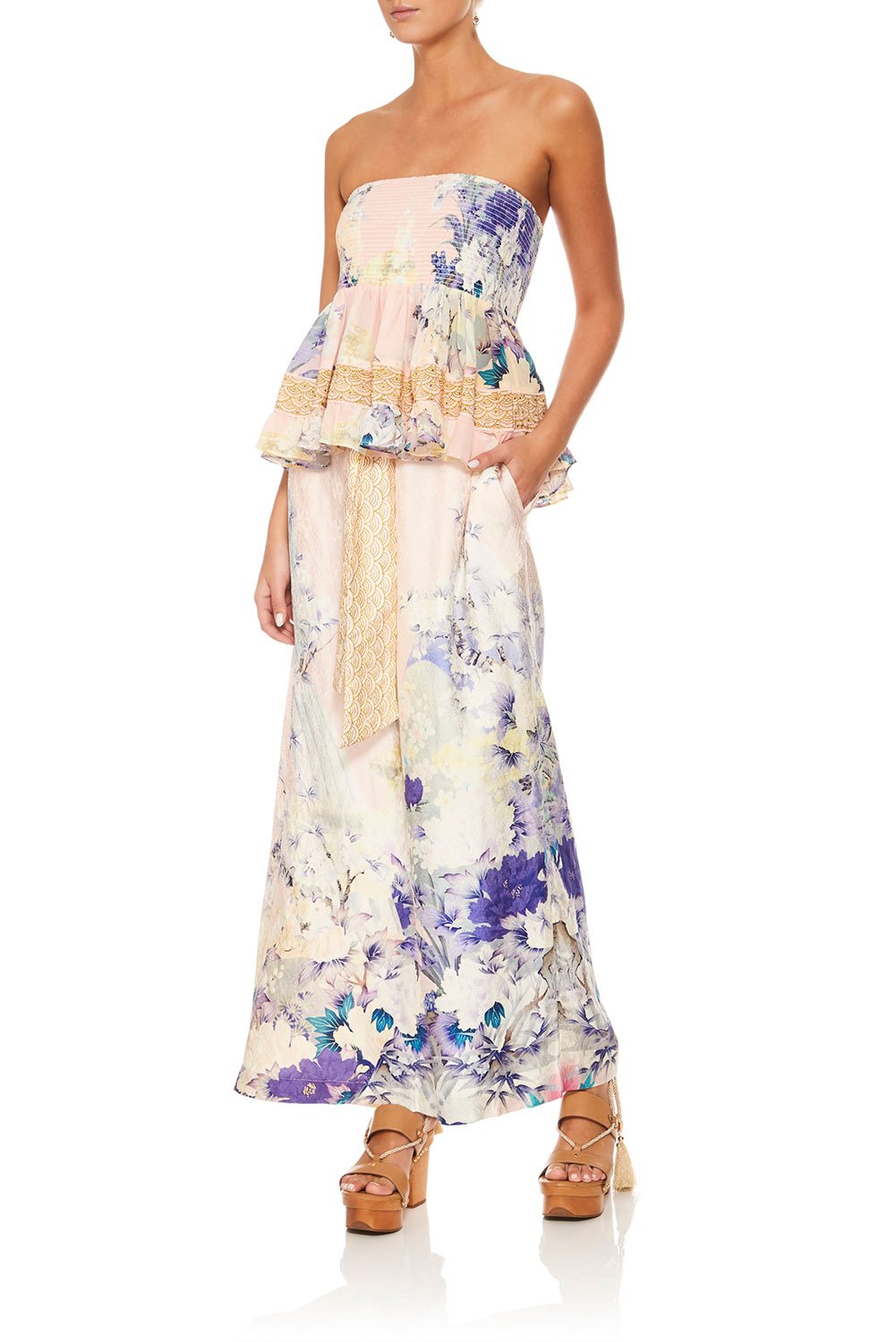 CAMILLA HARAJUKU HEIRESS LOUNGE TROUSER W TIE WAIST