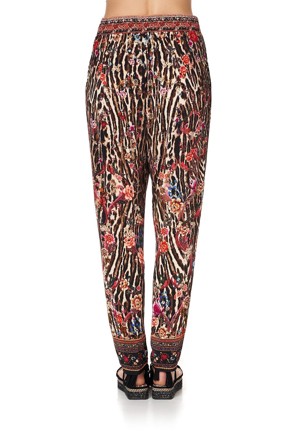 HAREM PANTS WITH FRONT PLEATS LIV A LITTLE