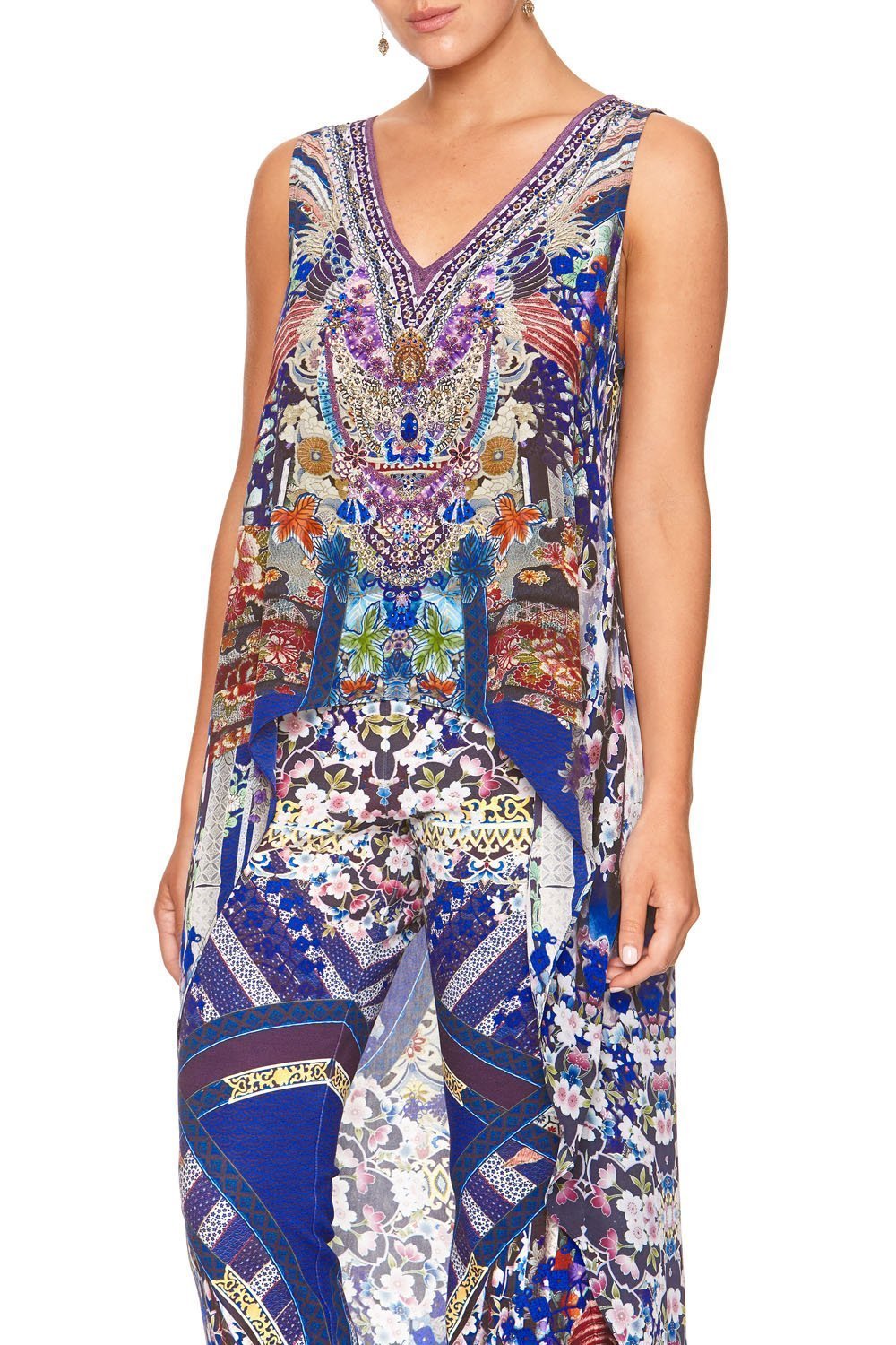 HIGH LOW CROSS BACK TOP DARLING'S DESTINY