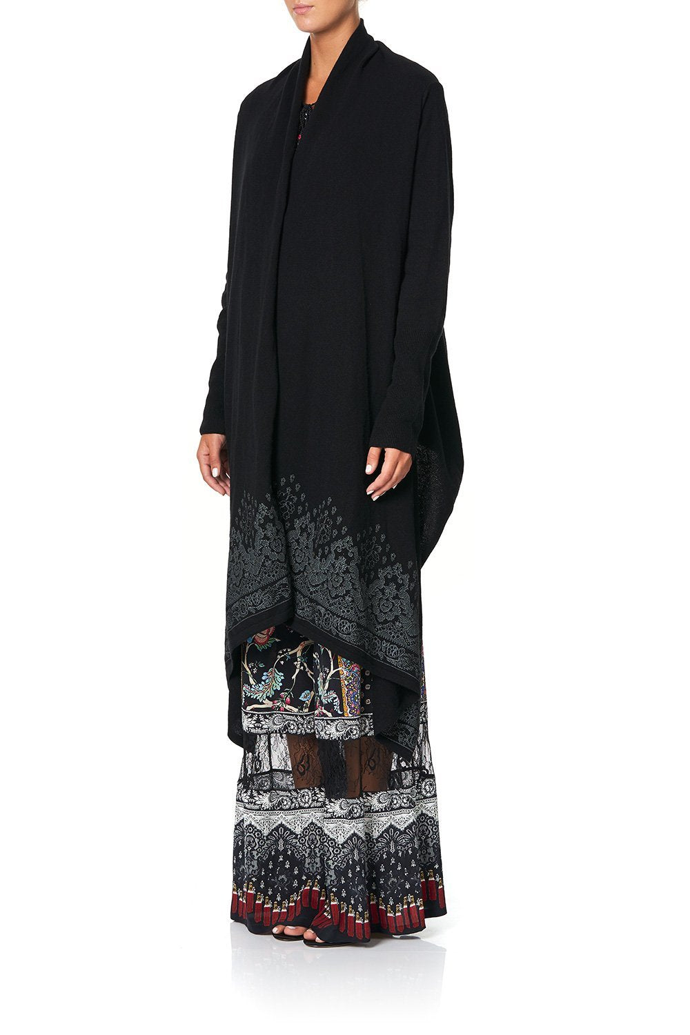 CAMILLA HIGH LOW HEM CARDI HAUTE PROVINCIAL