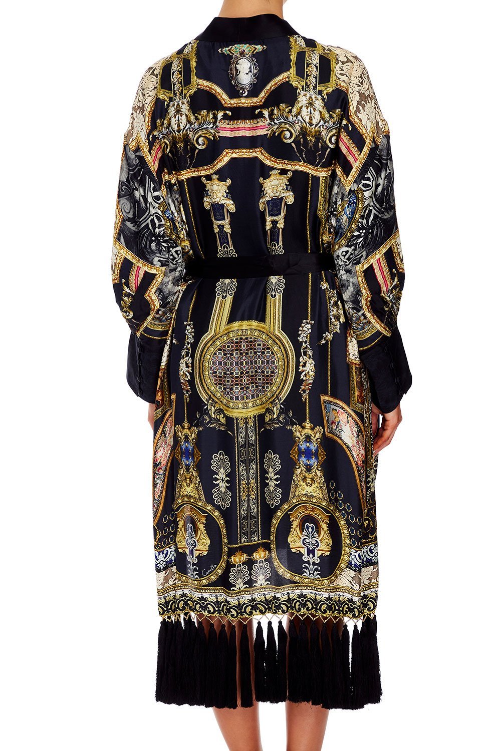 CAMILLA HIGH LOW HEM LAYER WITH CUFF MIDNIGHT MEETING