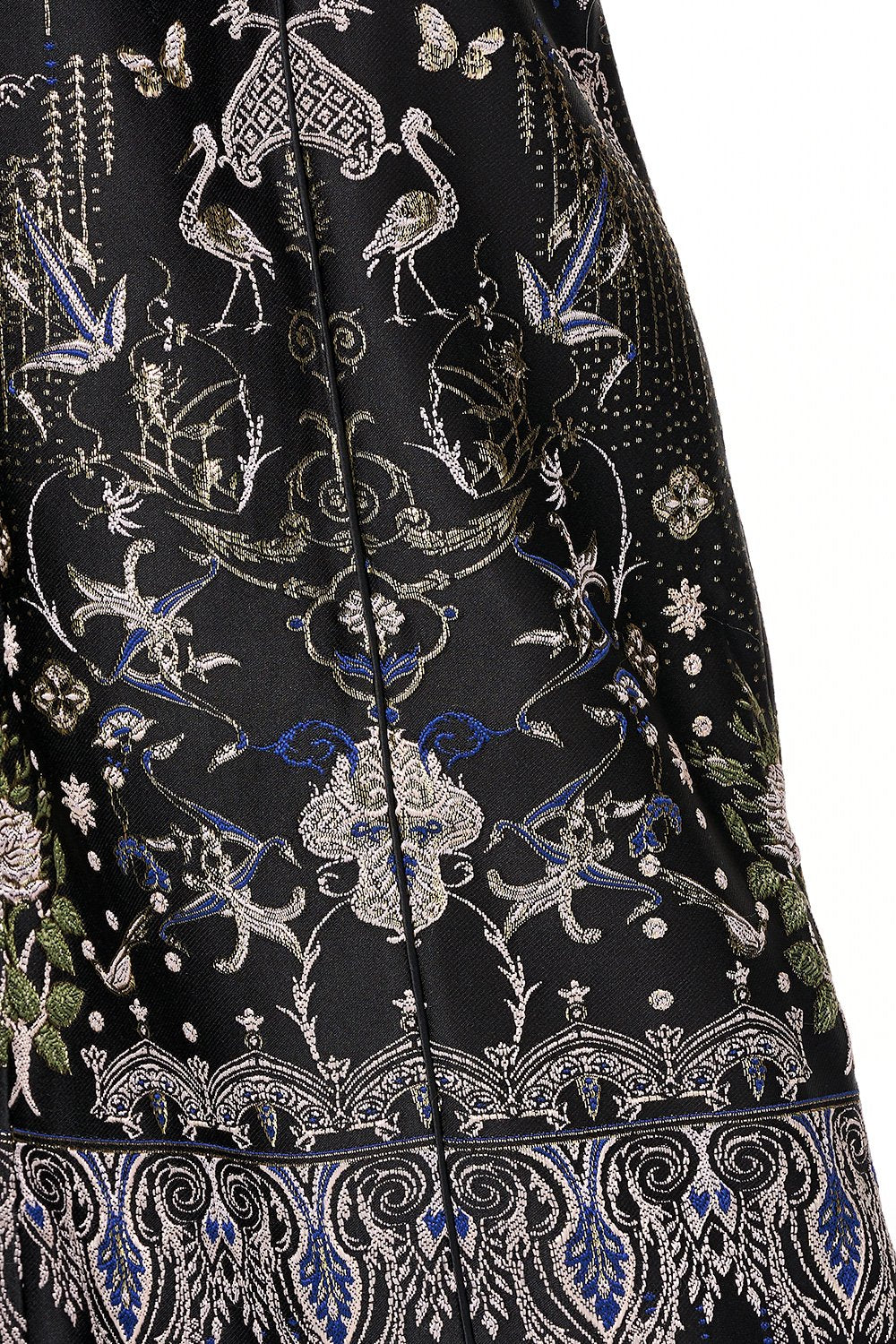 CAMILLA JACQUARD PANT WITH FRONT SEAMS REBELLE REBELLE