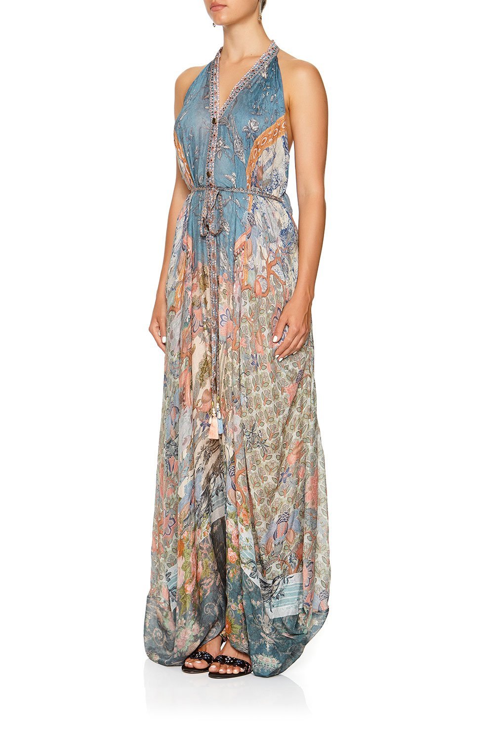 JUMPSUIT WITH DROP CROTCH PANT BLANCHES BLESSING