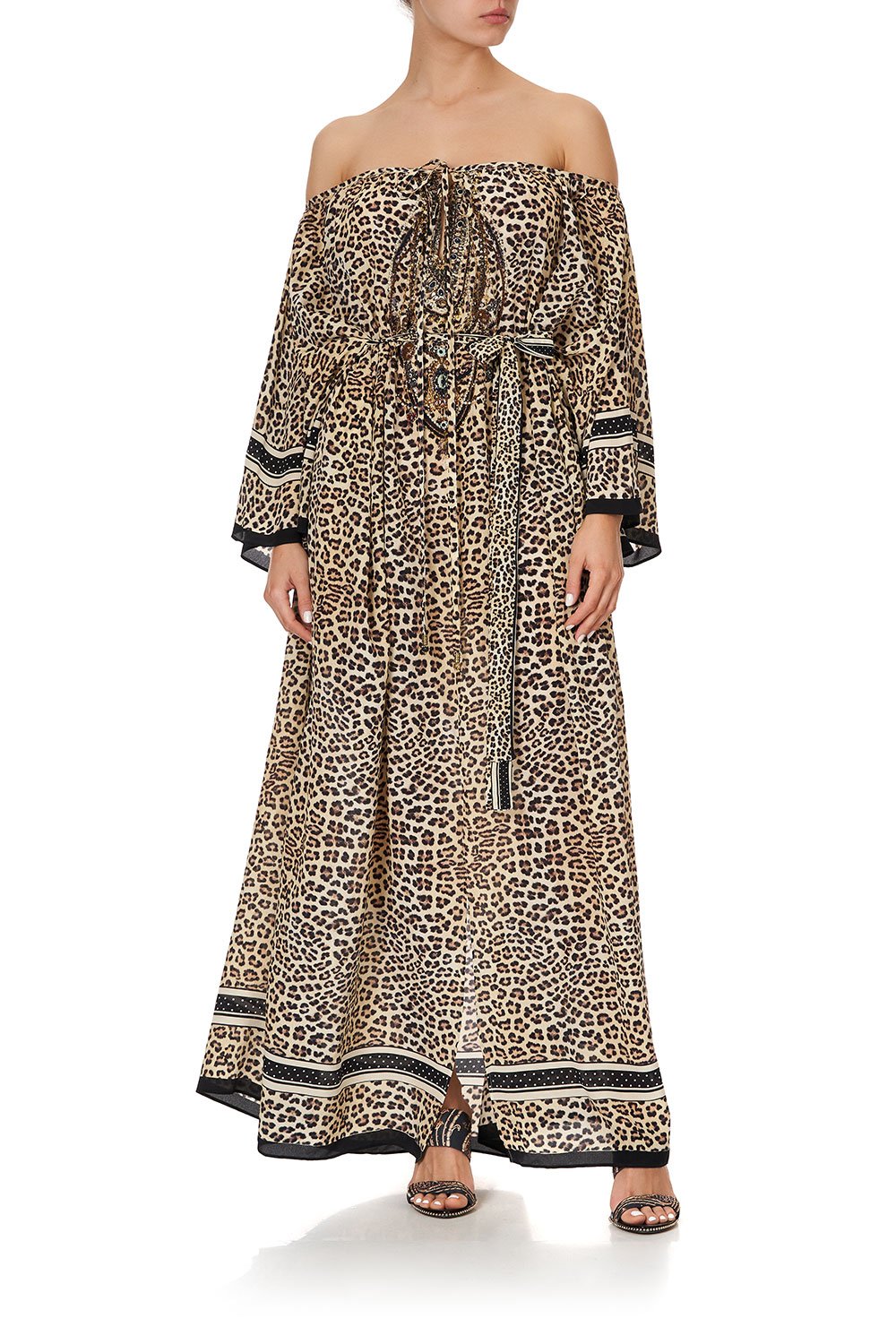 KEYHOLE NECK LONG KAFTAN SEX KITTEN