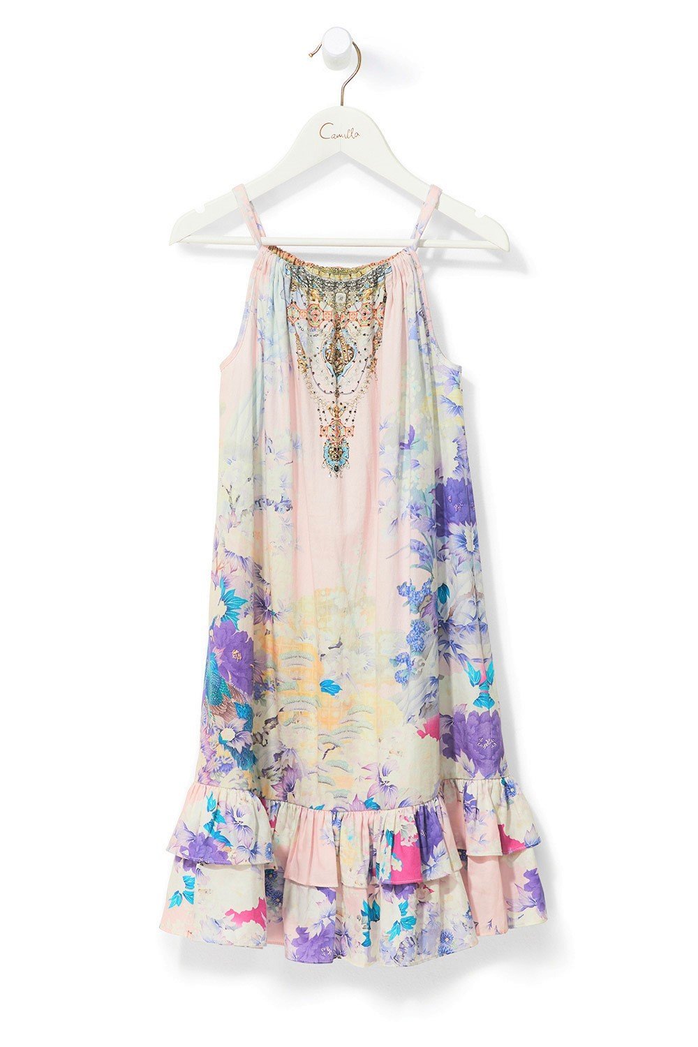 KID'S FRILL HEM DRESS HARAJUKU HEIRESS