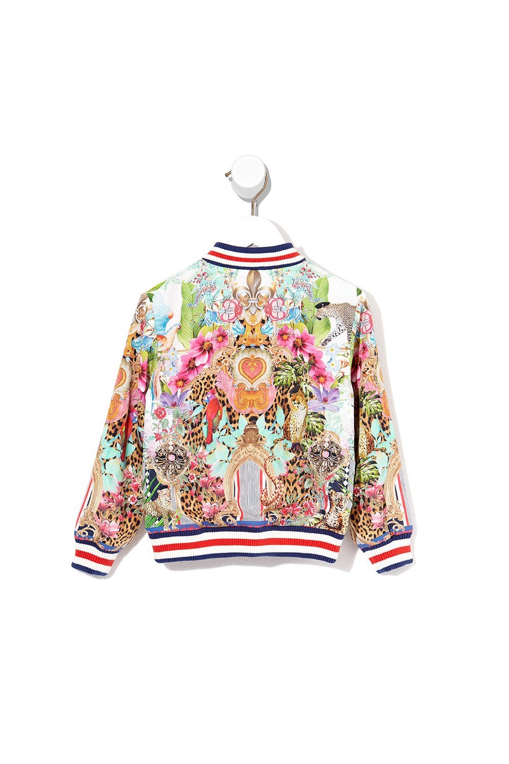 CAMILLA KIDS BOMBER JACKET CHAMPAGNE COAST