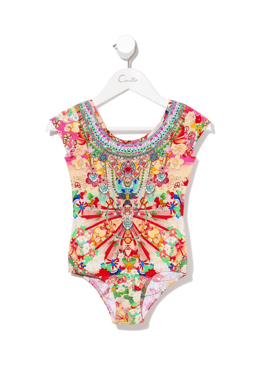 KIDS' LEOTARD KIMONO KISSES