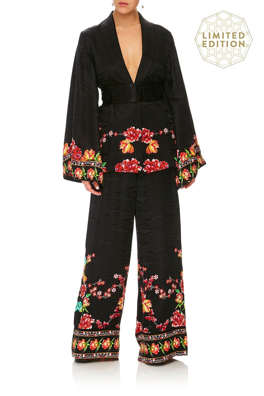 KIMONO JACKET PAINTED LAND