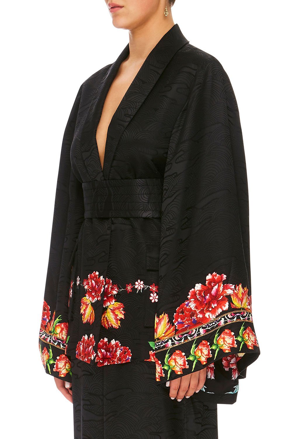 CAMILLA PAINTED LAND KIMONO JACKET