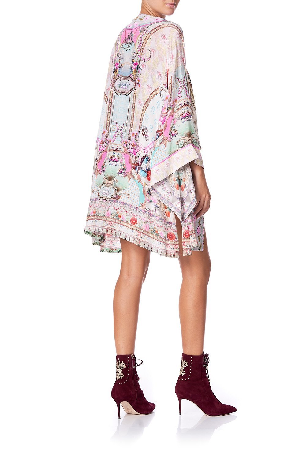 CAMILLA KIMONO WITH TIE BELT CAROUSEL MADEMOISELLE