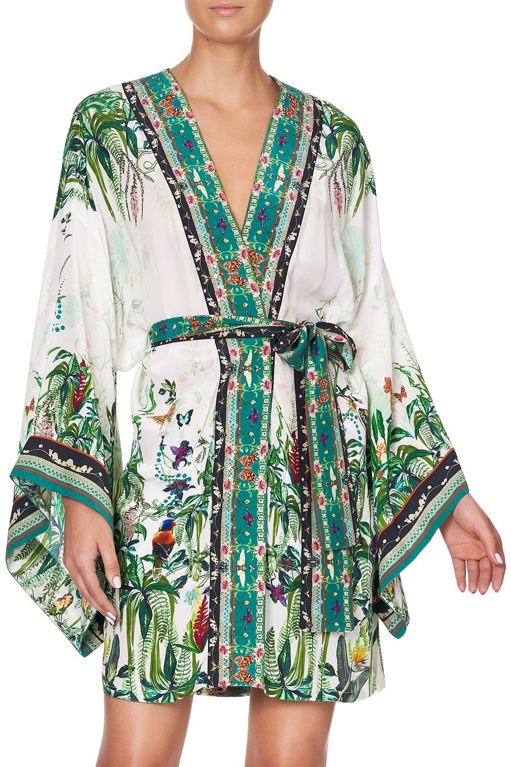 KIMONO WITH TIE BELT DAINTREE DARLING