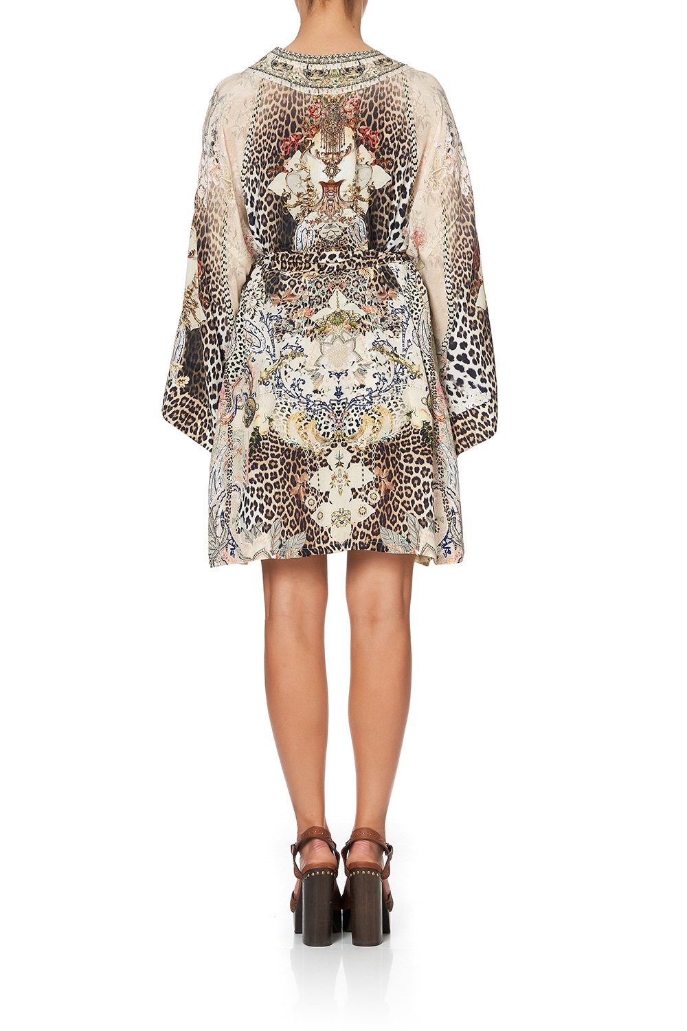 KIMONO WITH TIE BELT FOREVER FOREVER