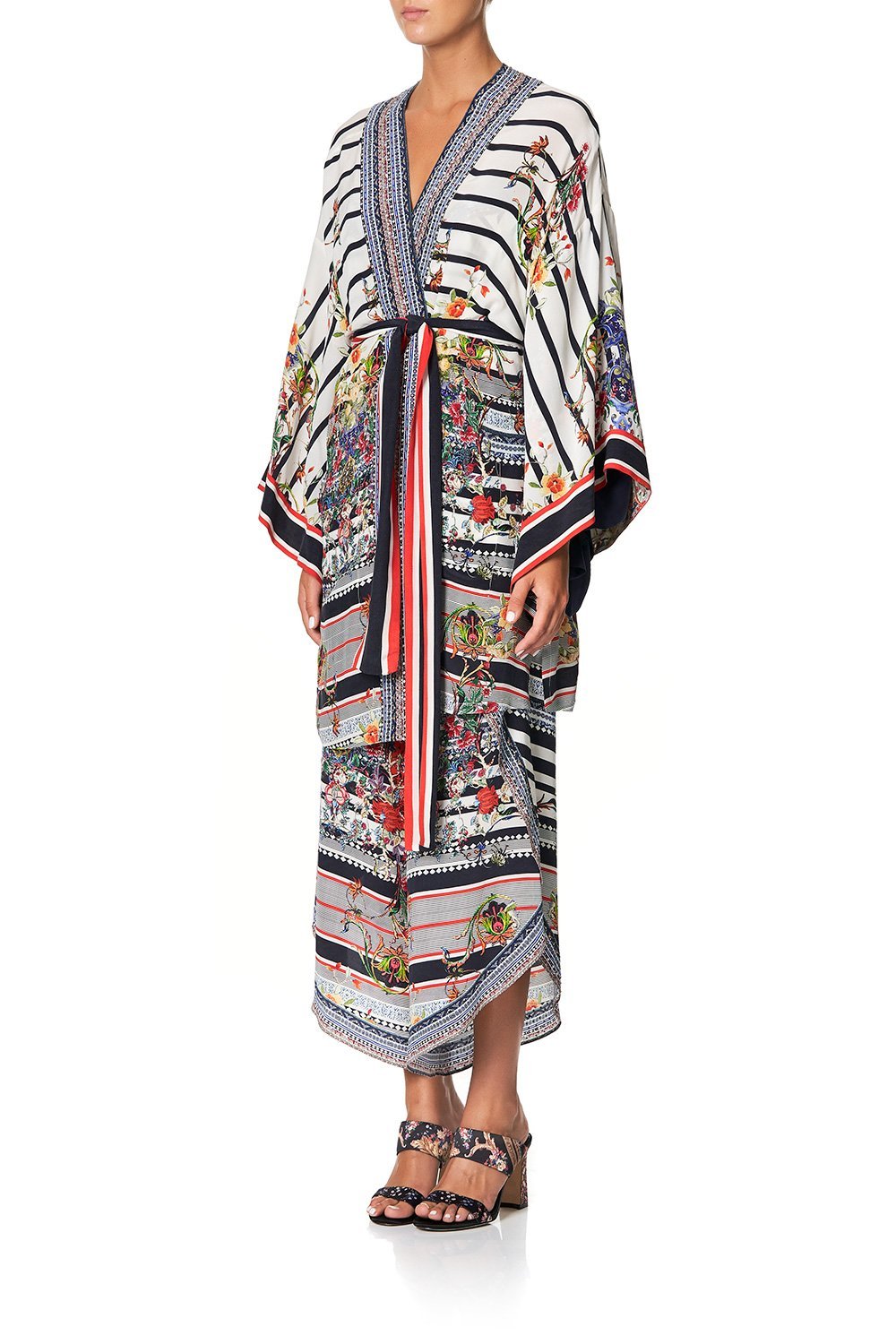 CAMILLA KIMONO WITH TIE BELT JOIE DE VIVRE