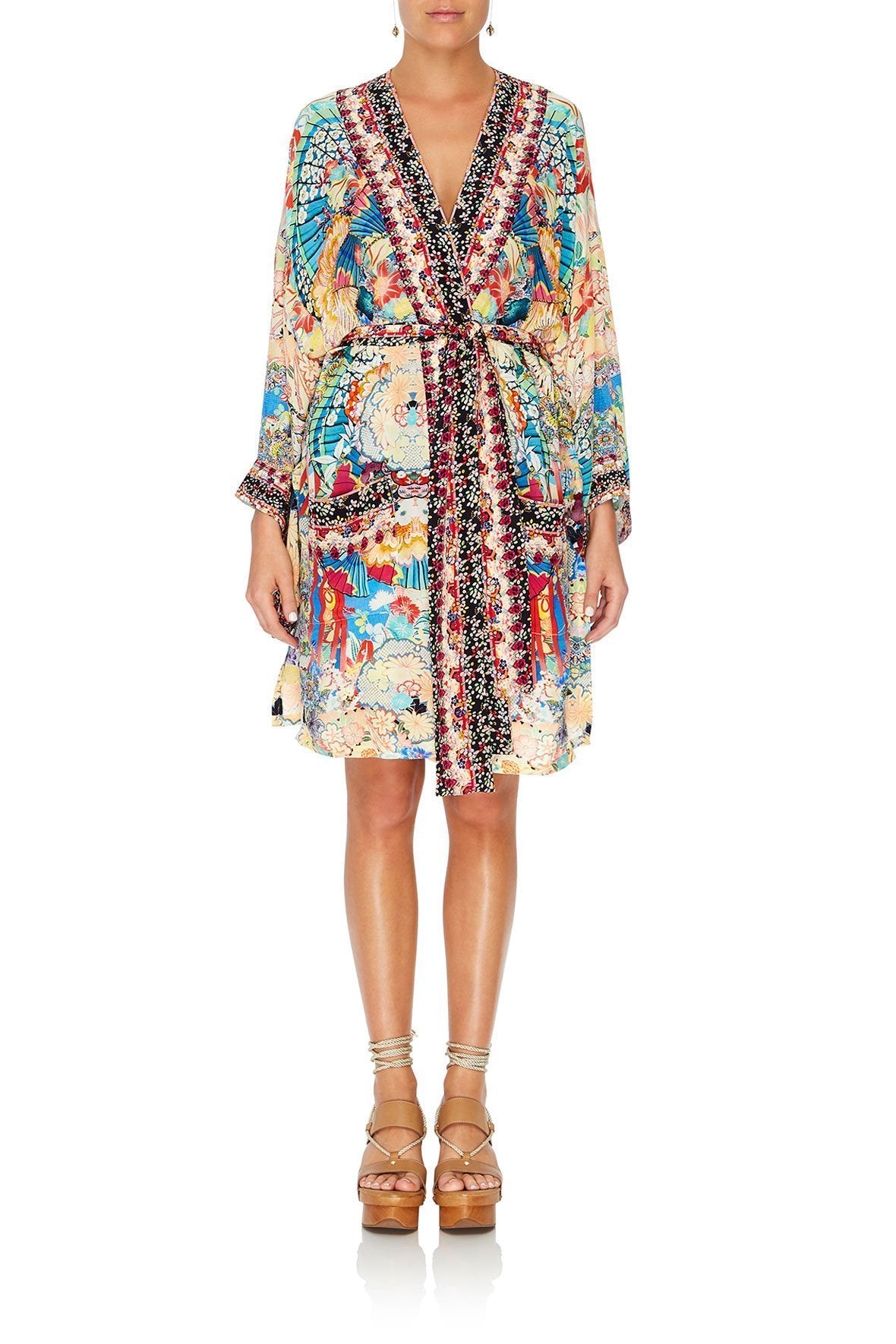 KIMONO WITH TIE BELT MISO IN LOVE