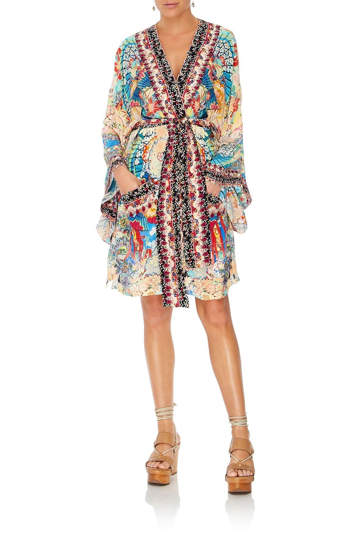 KIMONO WITH TIE BELT MISO IN LOVE