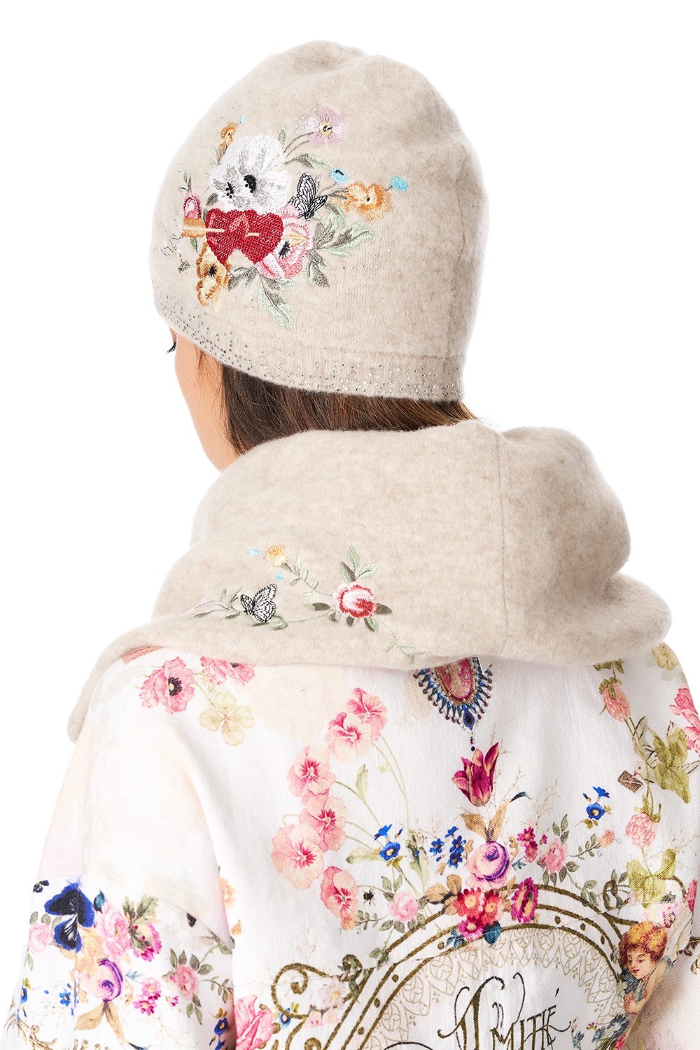 KNIT BEANIE JARDIN POSTCARDS