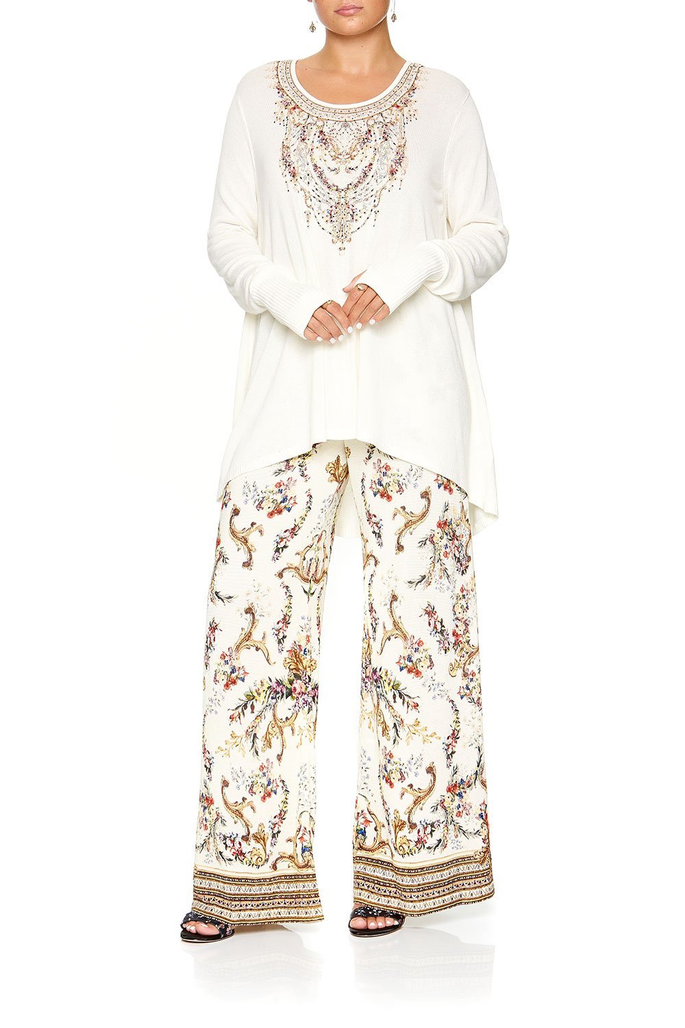 CAMILLA KNITTED TROUSER OLYMPE ODE