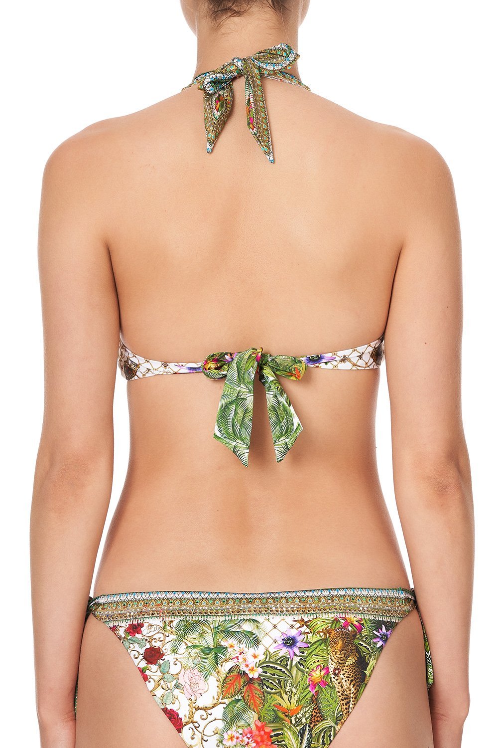 KNOT FRONT HALTER TOP FAIR VERONA