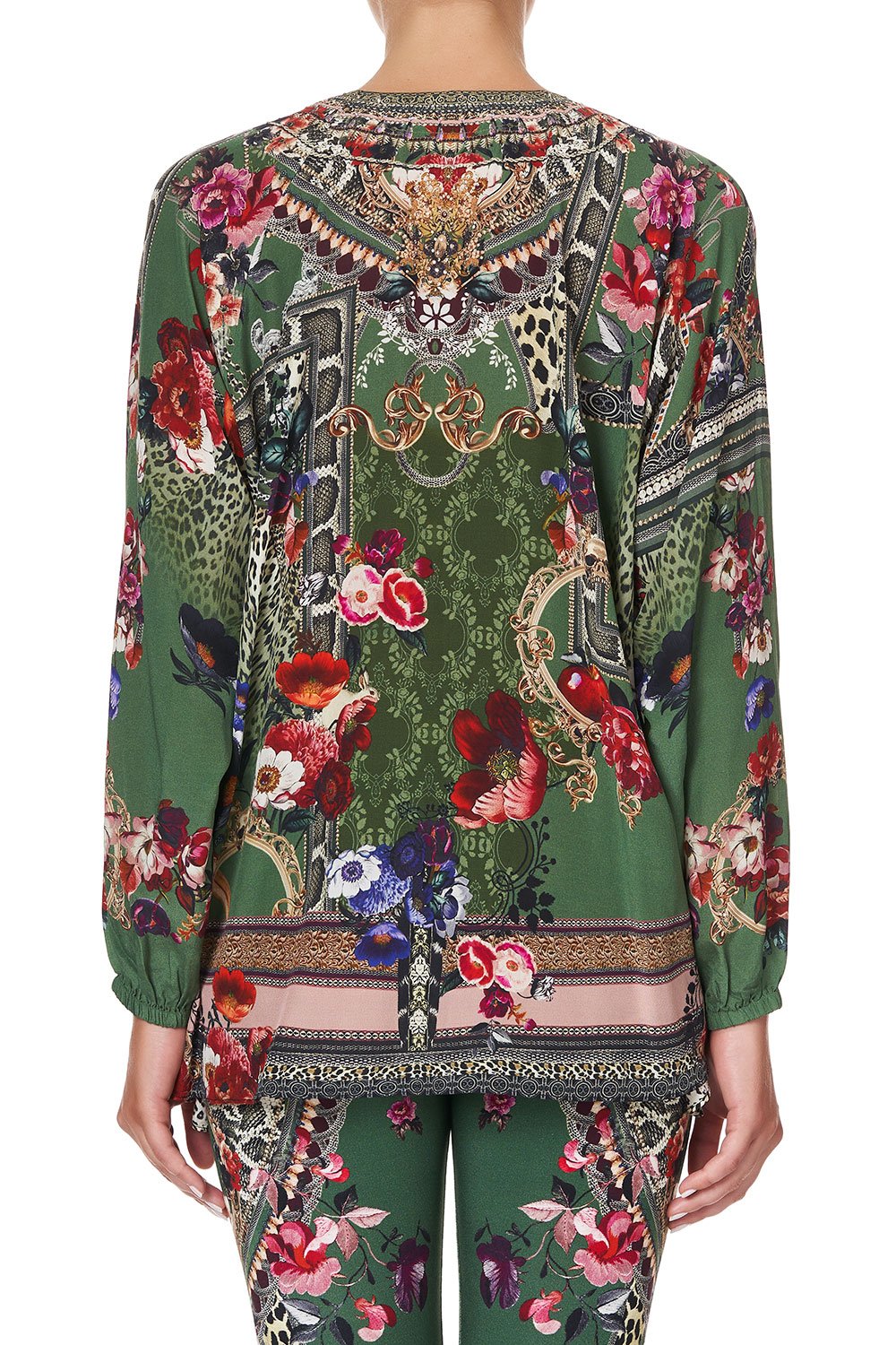 LACE UP BLOUSE TALES OF TIME