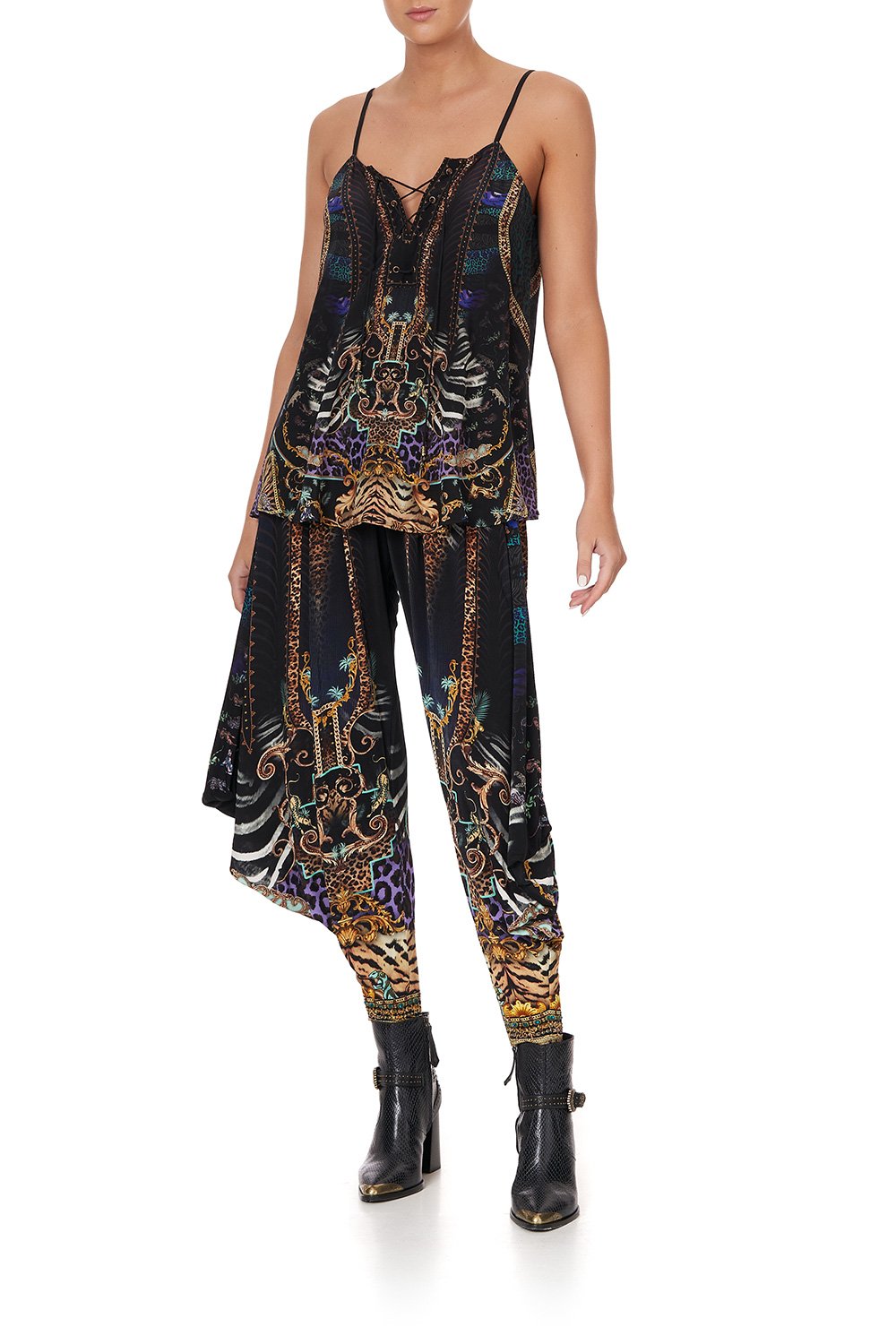 LACE UP FRONT CAMI SHES GOT GRACE