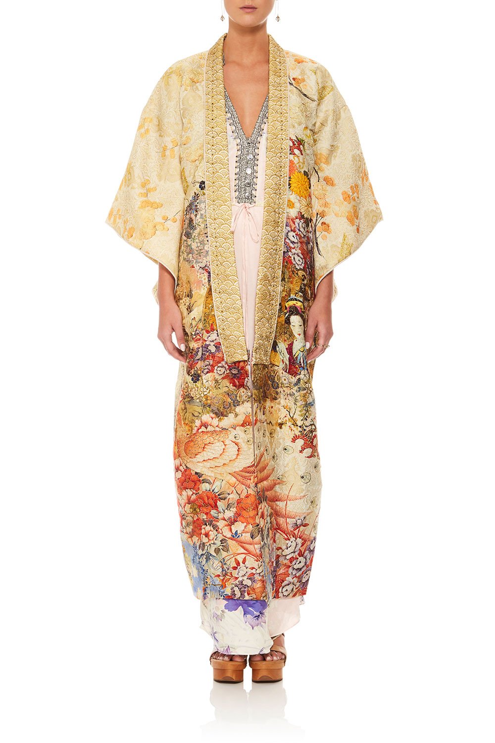 CAMILLA LADY LABYRINTH KIMONO COAT