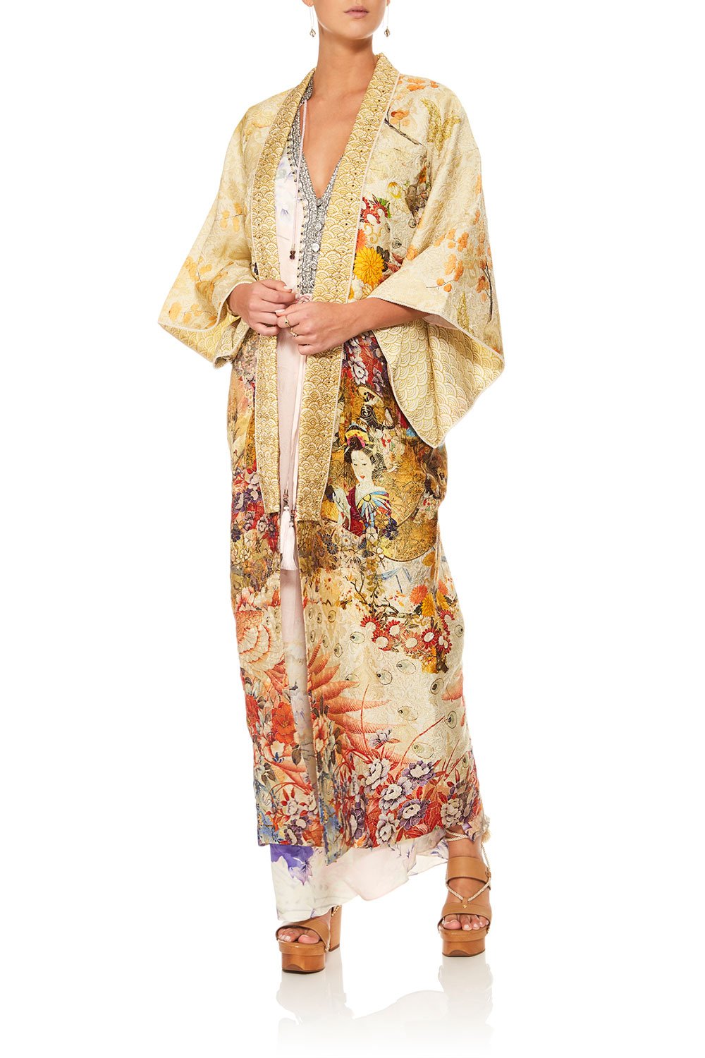 CAMILLA LADY LABYRINTH KIMONO COAT