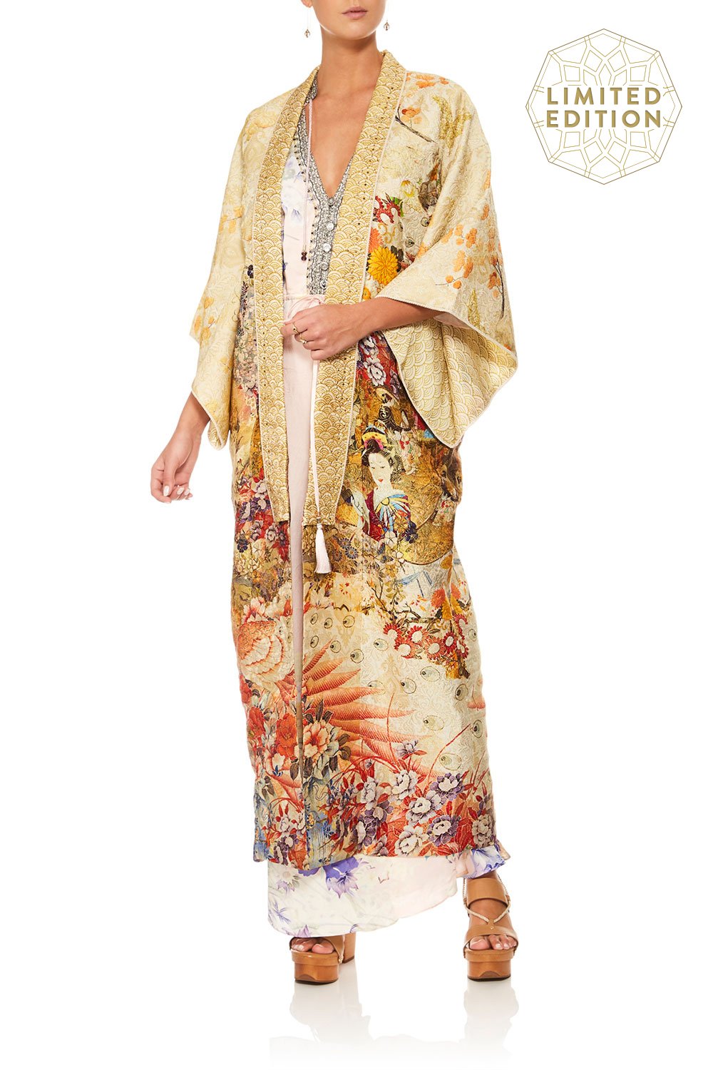 CAMILLA LADY LABYRINTH KIMONO COAT