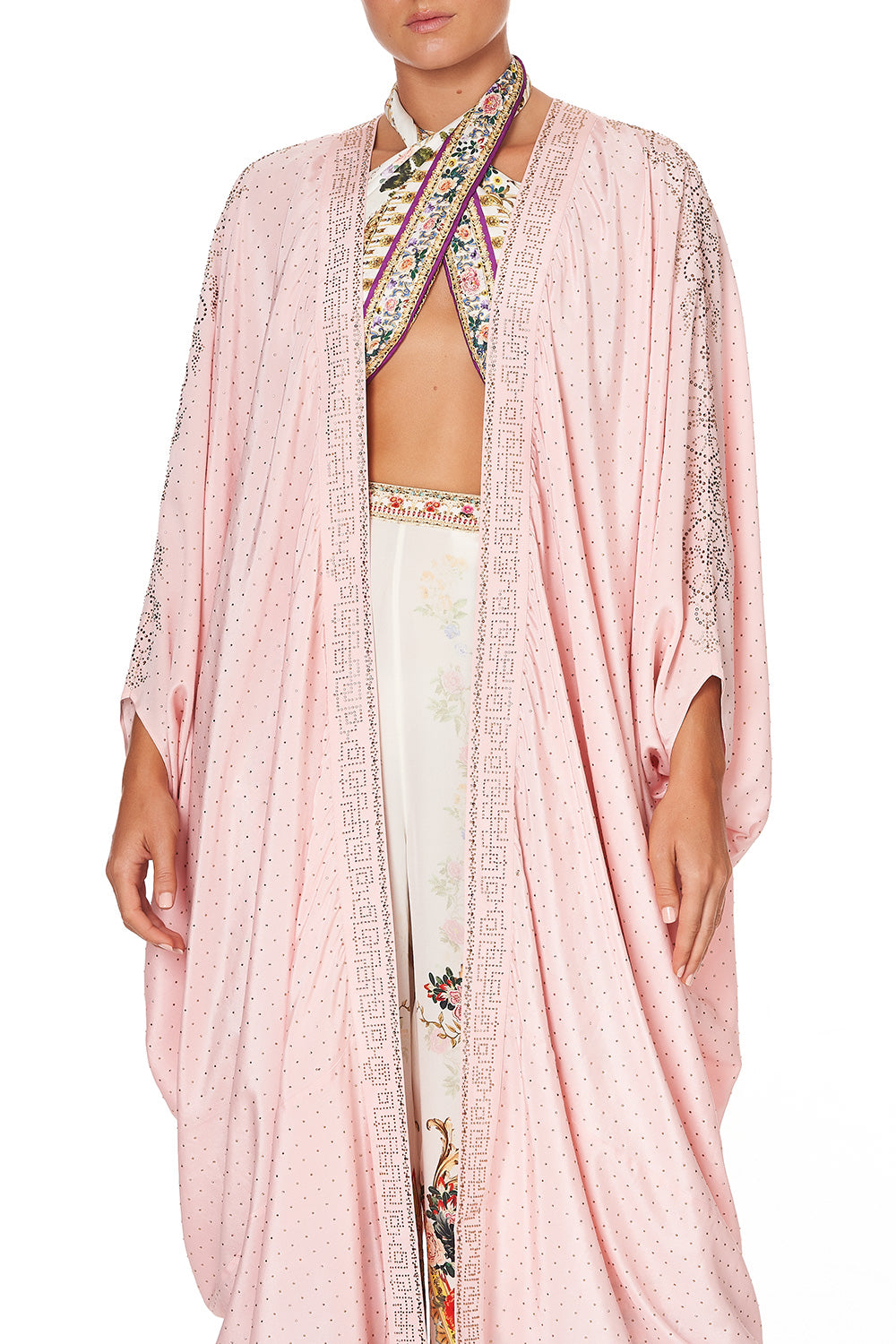 LAYER WITH CENTRE BACK PANEL LUXE PINK