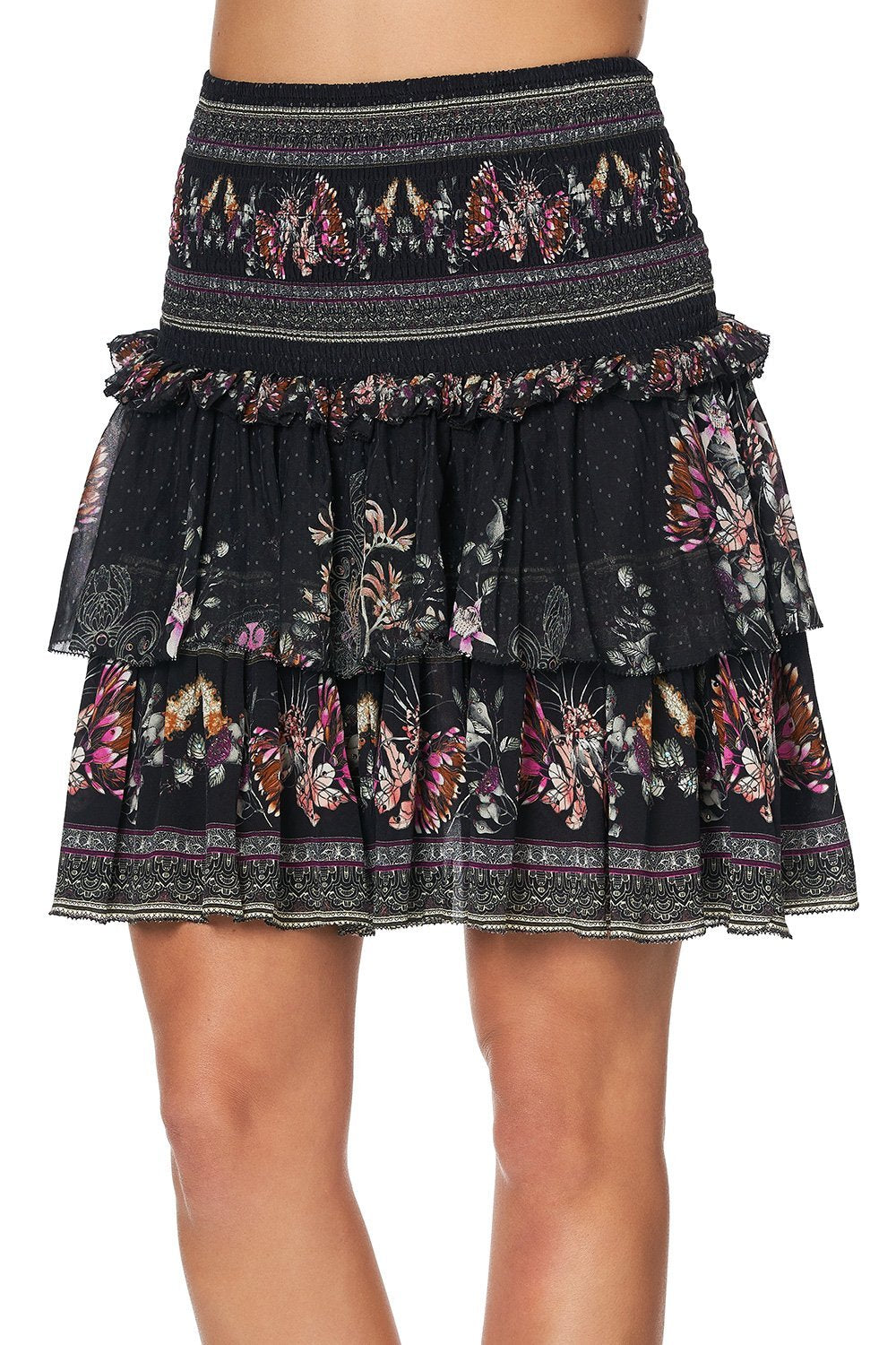 LAYERED FRILL SKIRT RESTLESS NIGHTS