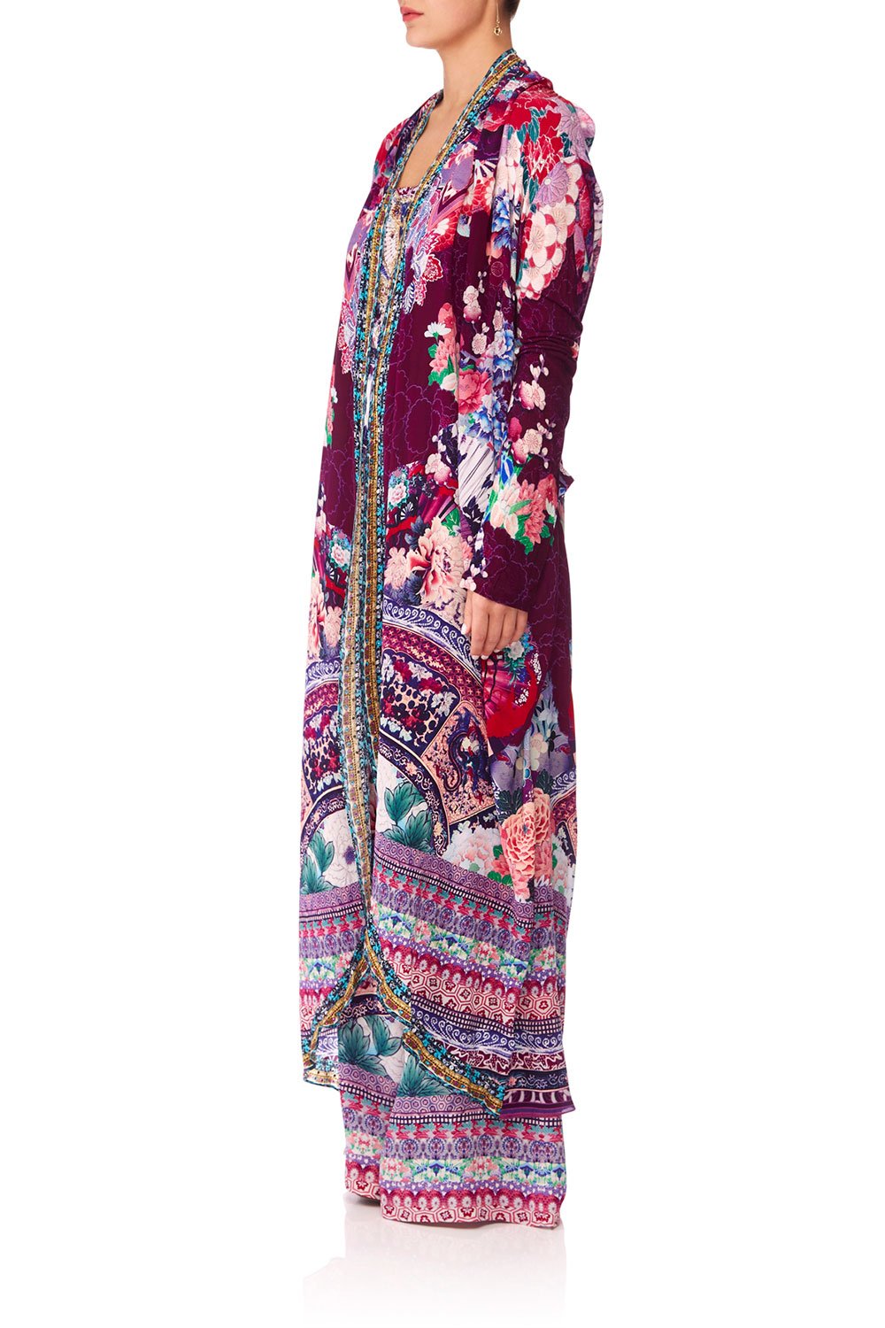 LITTLE OSAKA GIRL LONG CASUAL JACKET W POCKETS