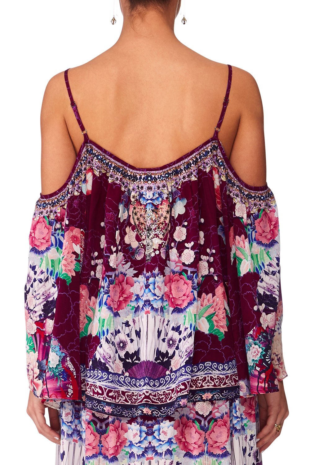 CAMILLA LITTLE OSAKA GIRL LONG SLEEVE DROP SHOULDER TOP