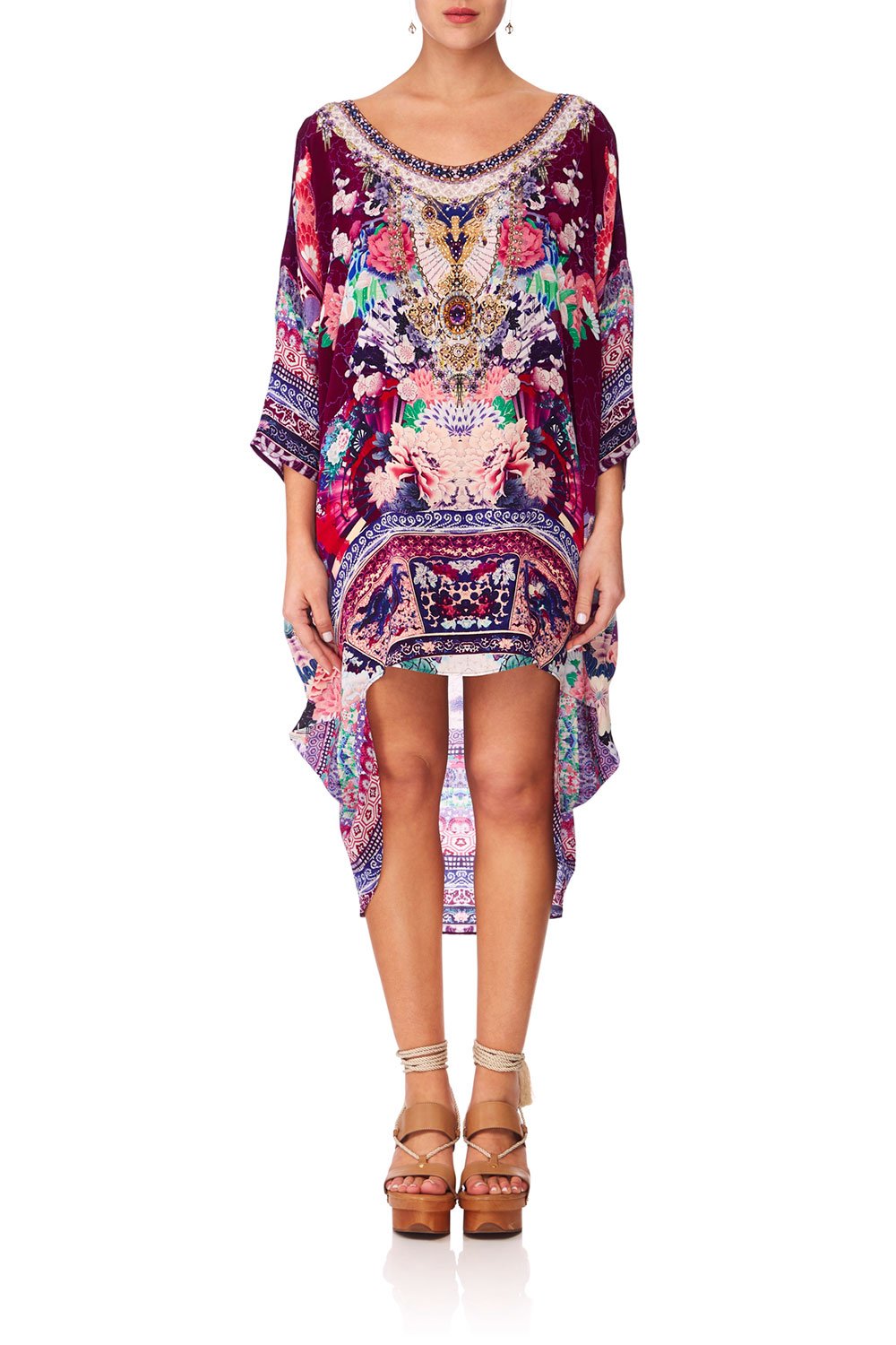 CAMILLA LITTLE OSAKA GIRL SCOOP BACK HEM DRESS