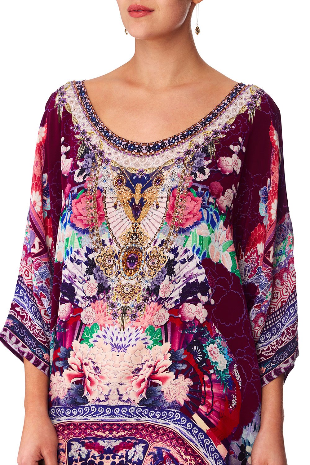 CAMILLA LITTLE OSAKA GIRL SCOOP BACK HEM DRESS