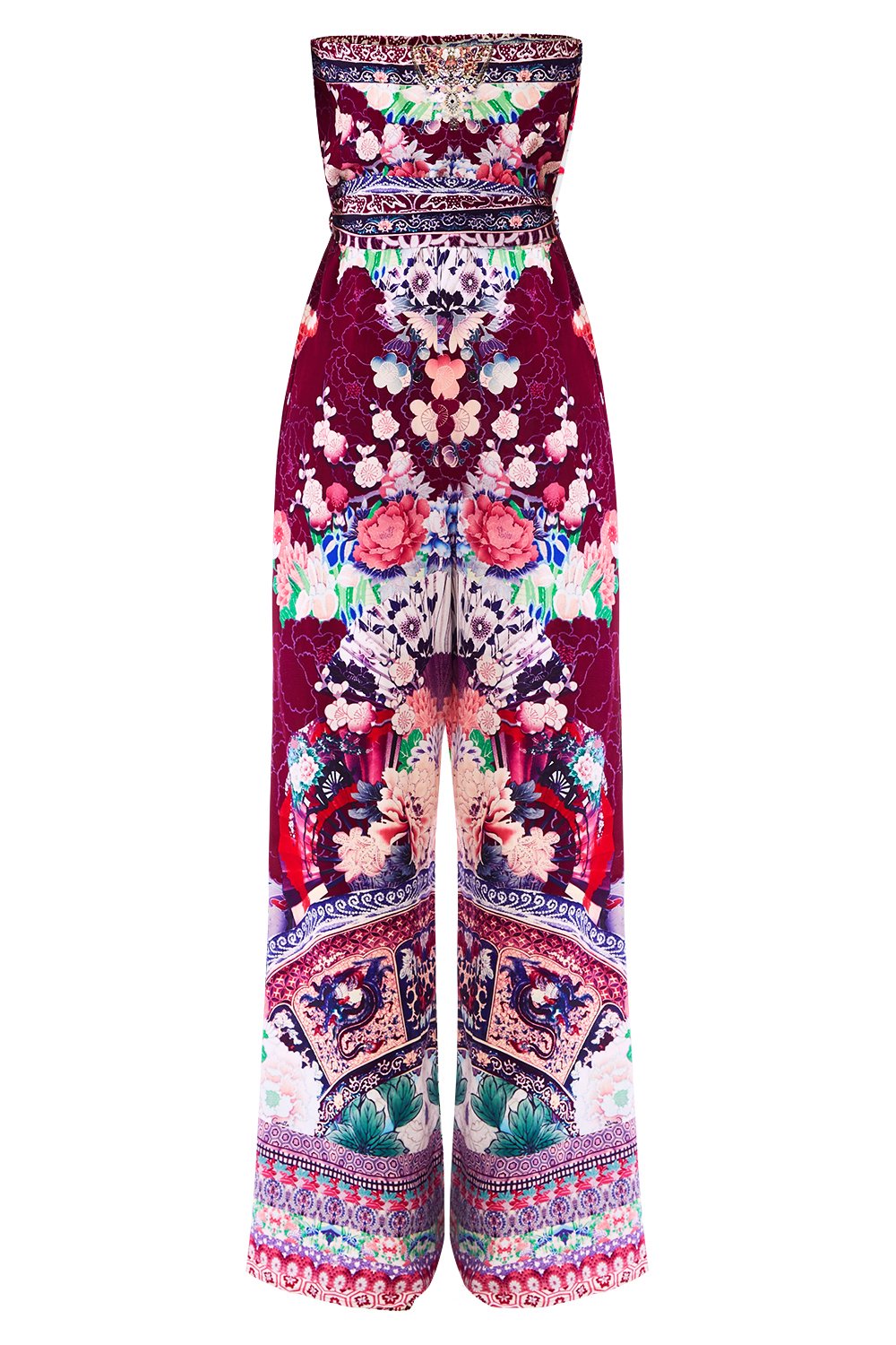 CAMILLA LITTLE OSAKA GIRL TIE WAIST STRAPLESS JUMPSUIT