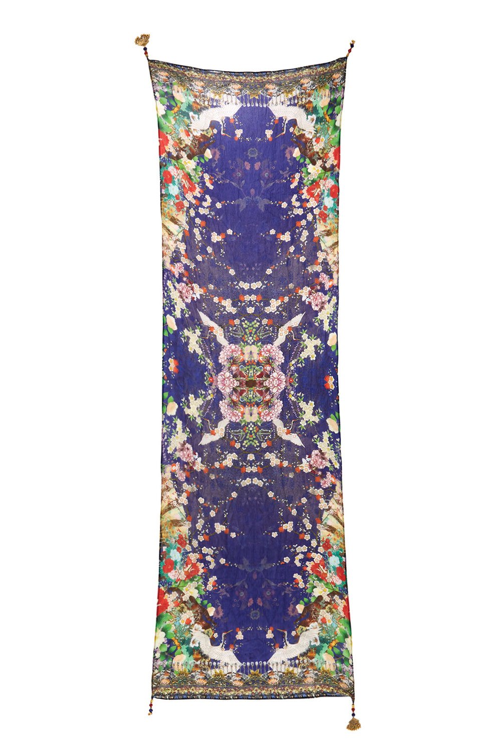 CAMILLA MAIKOS MIDNIGHT LONG SCARF