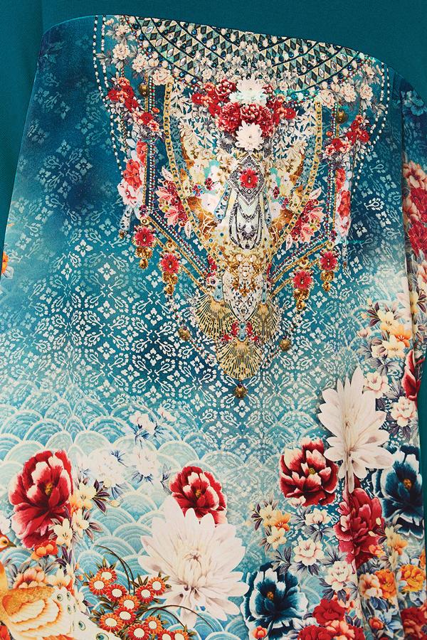 HER HEIRLOOM LONG SLEEVE JUMPER W PRINT BACK