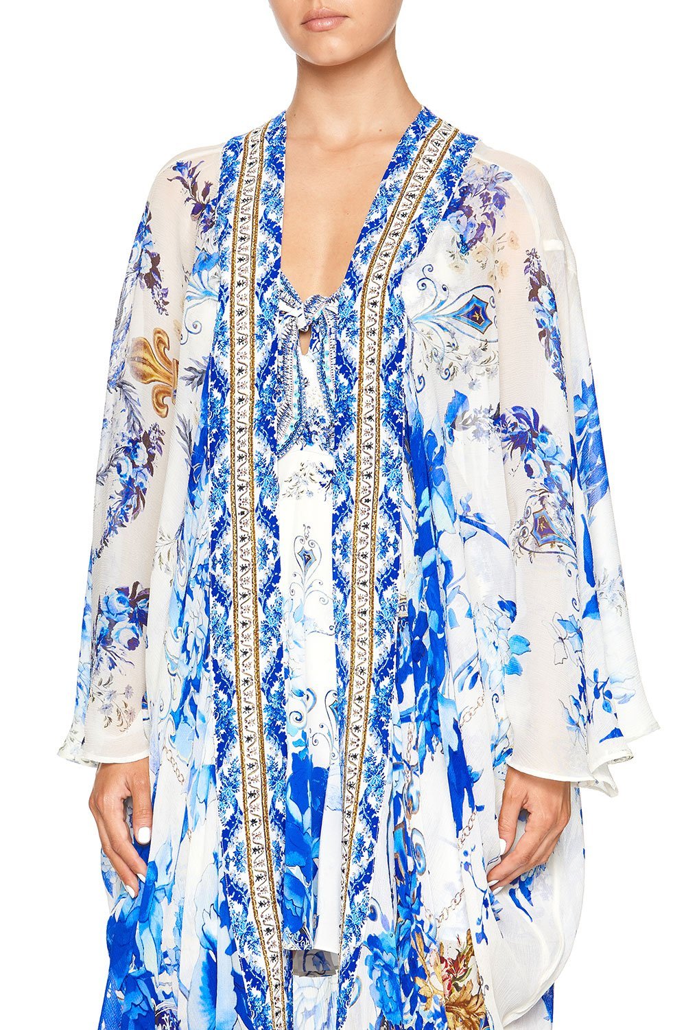 CAMILLA LONG CAPE SAINT GERMAINE