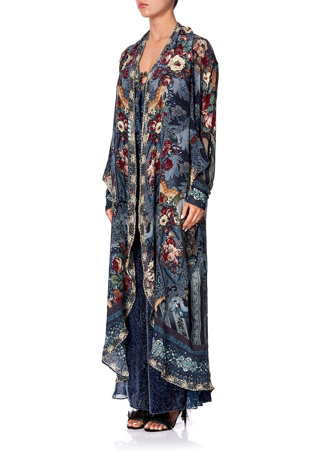 LONG CASUAL JACKET WITH POCKETS HOTEL BOHEME