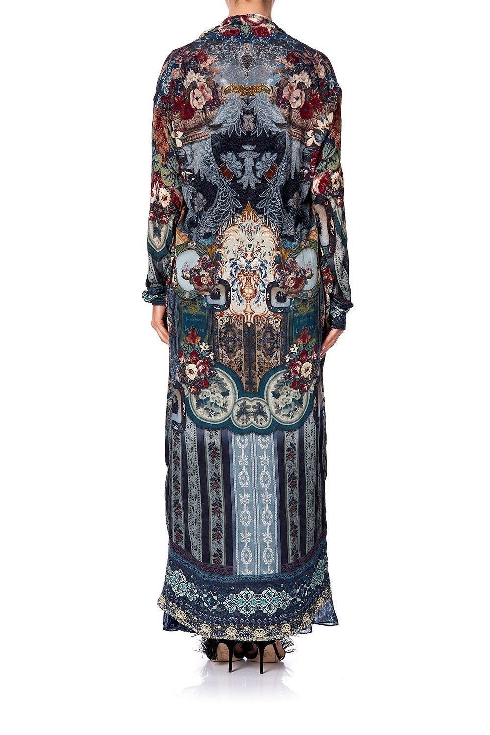 LONG CASUAL JACKET WITH POCKETS HOTEL BOHEME