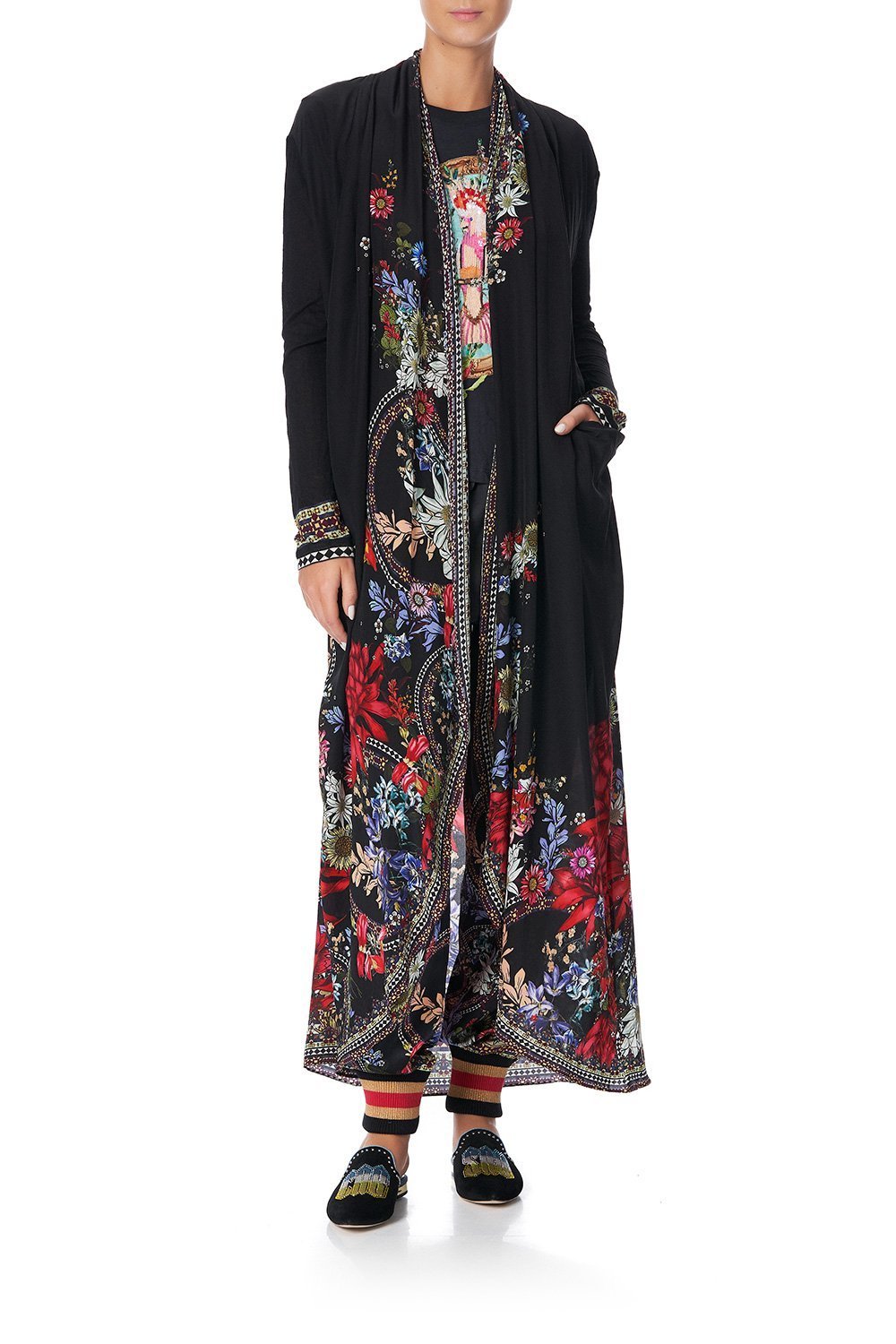 LONG CASUAL JACKET WITH POCKETS MS MATILDA